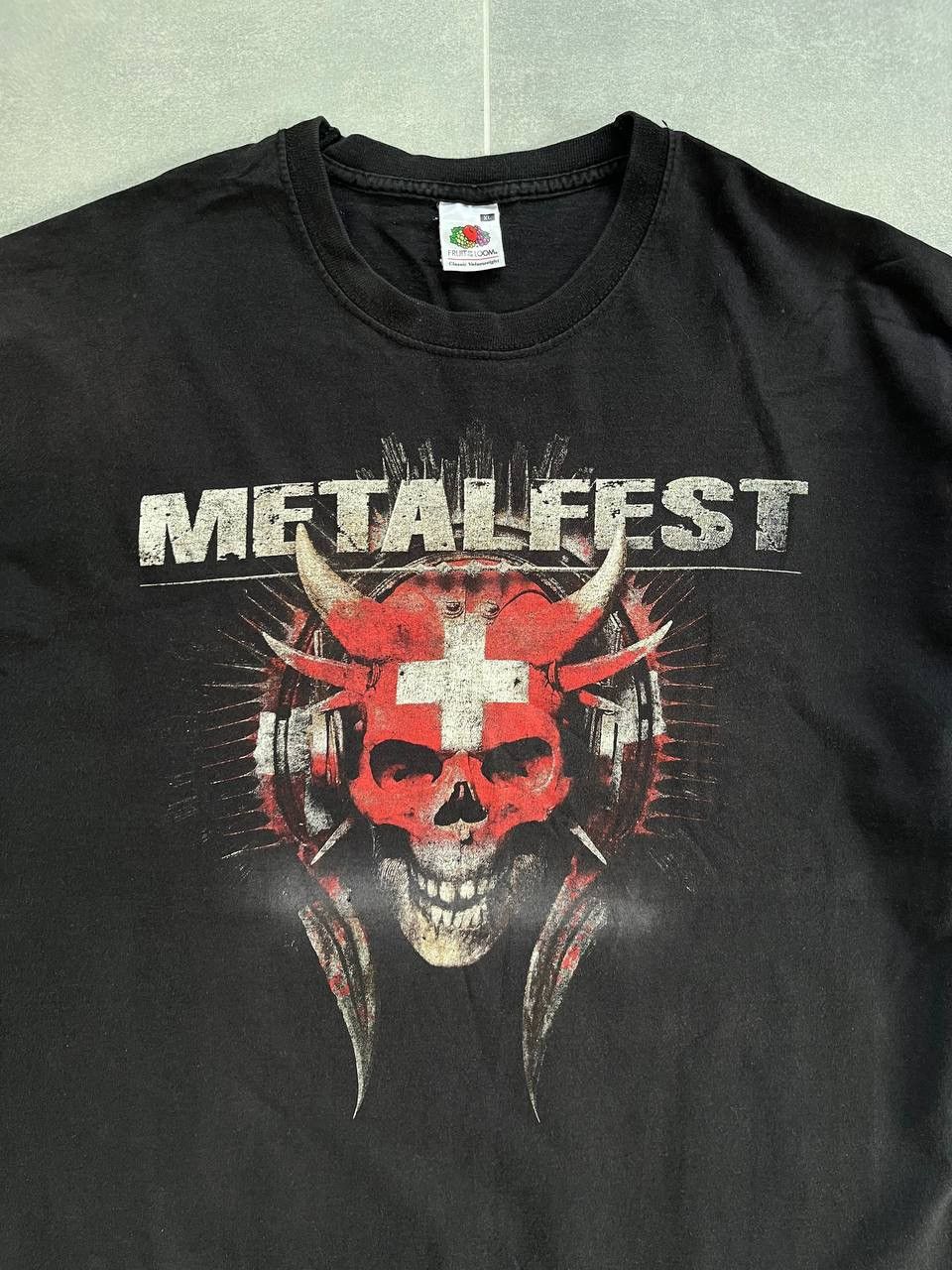 Band Tees Metalfest 2011 Metal Tour Band Tee Size US XL / EU 56 / 4 - 2 Thumbnail