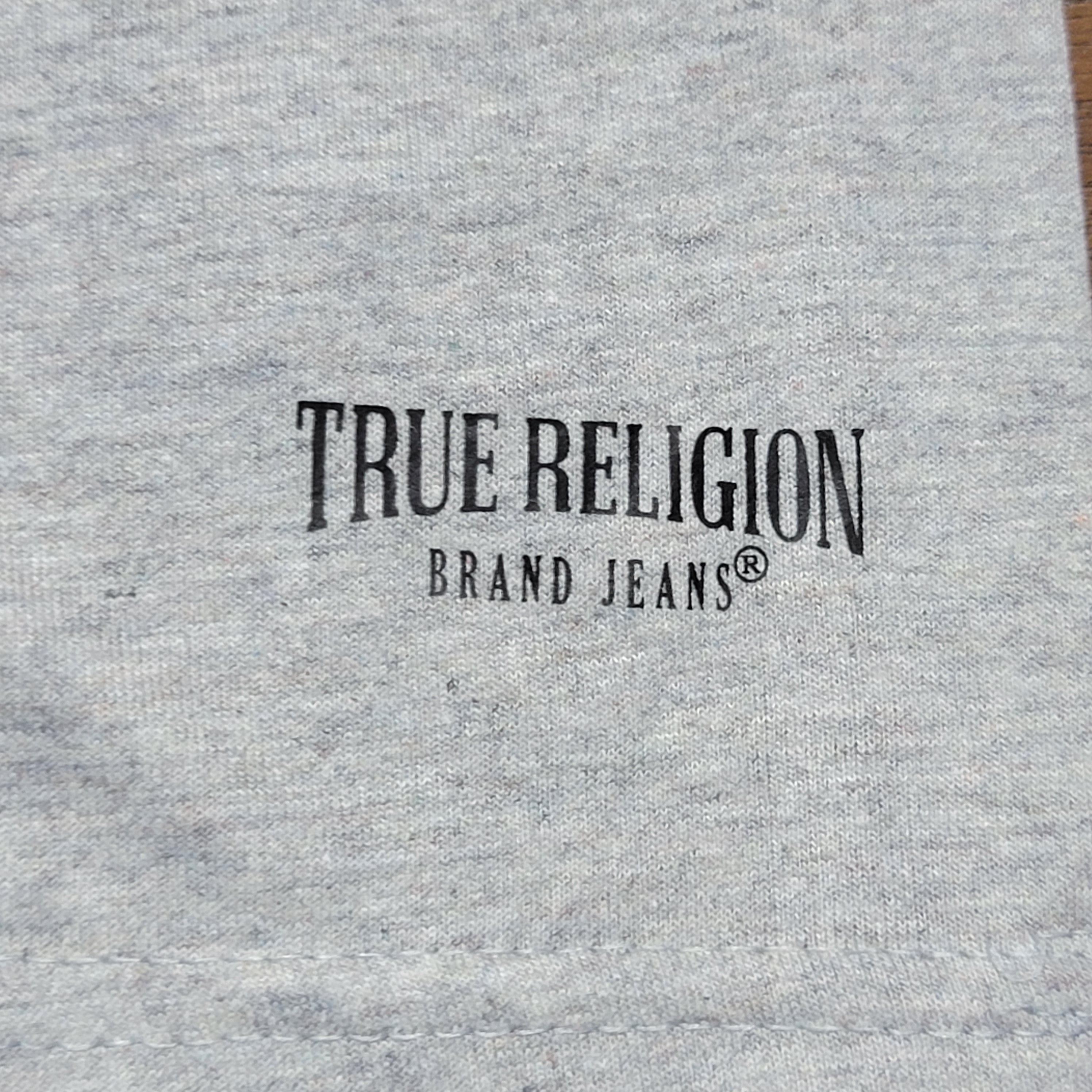 True Religion True Religion Arm Logo SS Grey Unisex Tee - Size Large Size US L / EU 52-54 / 3 - 2 Thumbnail