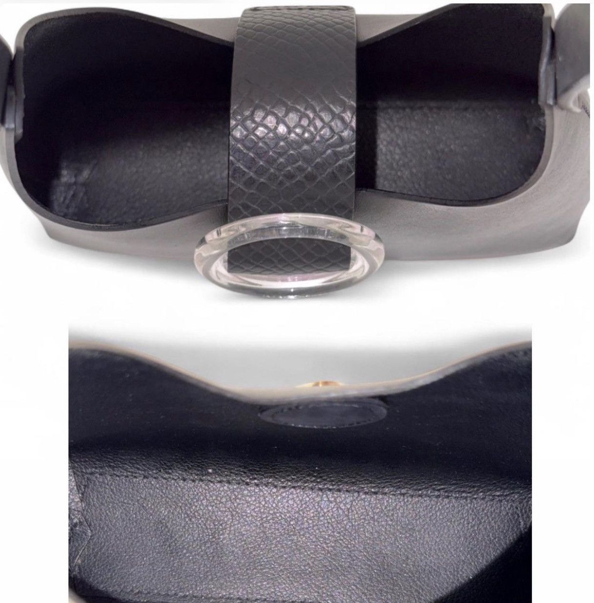 Other IMAGO-A New York Nº44 LUCITE BUCKLE MINI black shoulder bag Size ONE SIZE - 8 Thumbnail