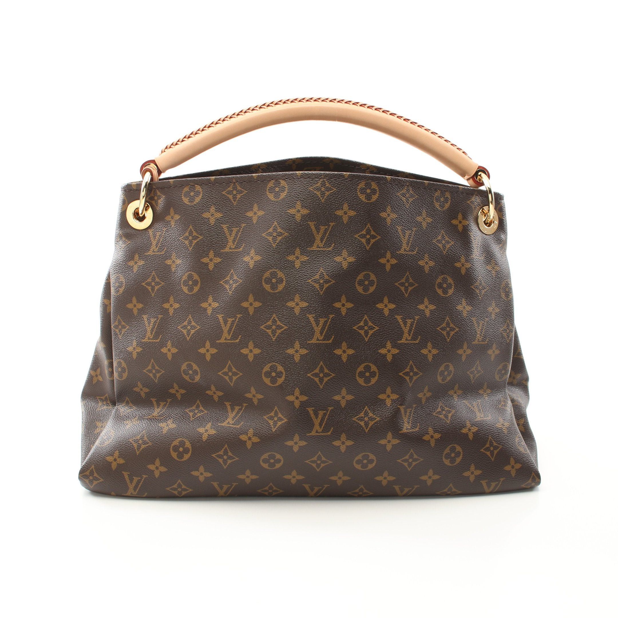 Louis Vuitton Louis Vuitton Artsy Mm Monogram Shoulder Bag Leather Brown Size ONE SIZE - 1 Thumbnail