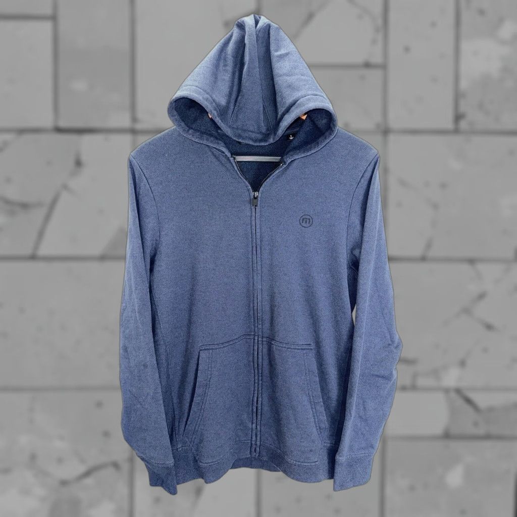 TravisMathew Travis Mathew Hoodie Men S Full Zip Blue Adults Small Mens Hoodie Blue Full Zip S Mens Size US S / EU 44-46 / 1 - 1 Thumbnail