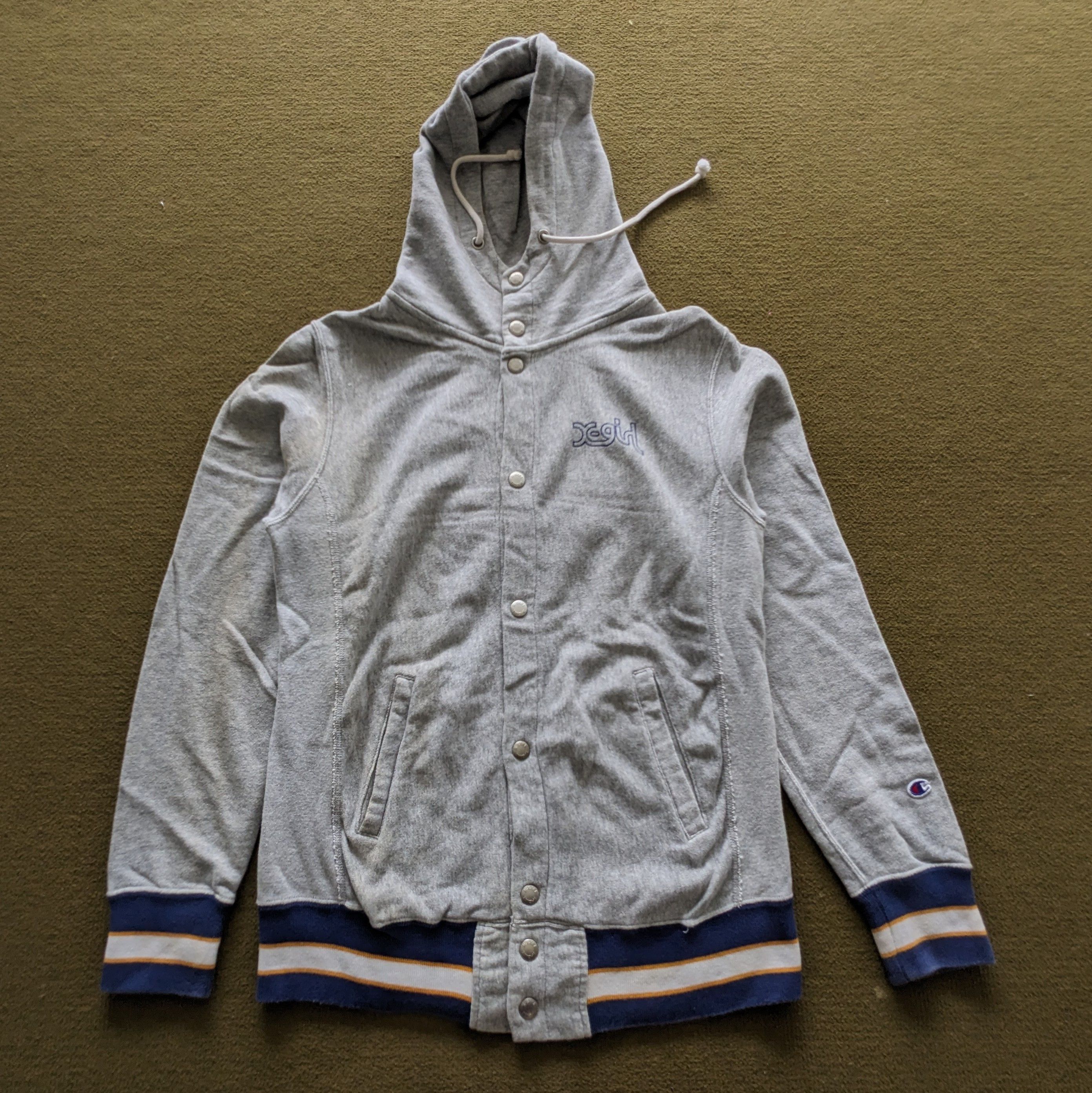 Champion Vintage CHAMPION X-girl Athletics Sportswear Hoodies Size US S / EU 44-46 / 1 - 3 Thumbnail