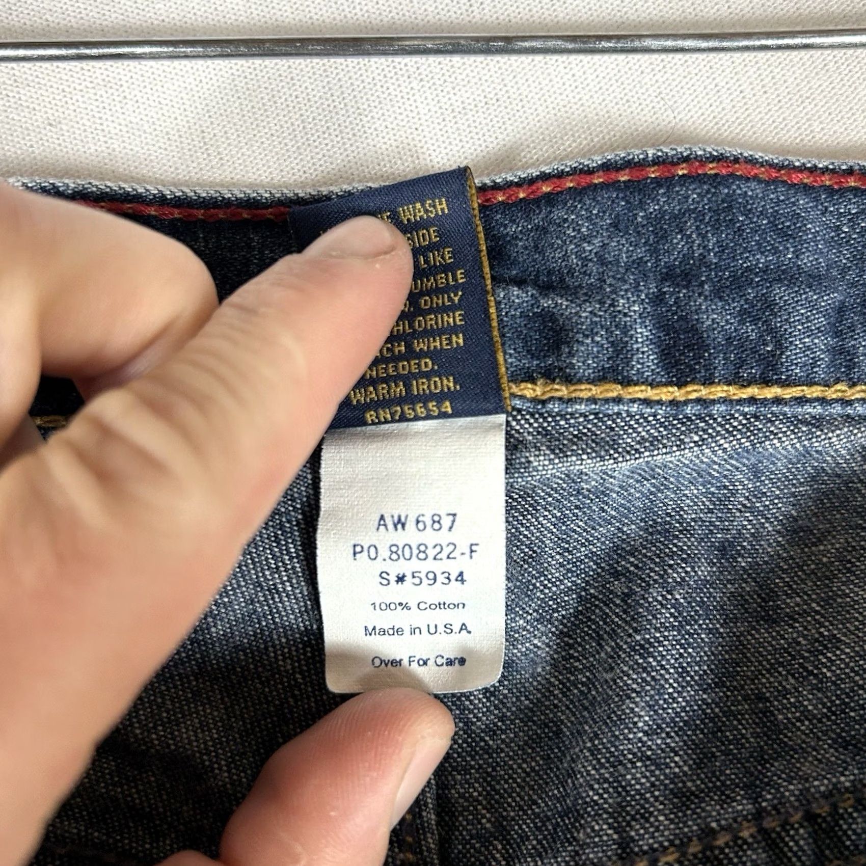 Abercrombie & Fitch VINTAGE Abercrombie & Fitch Jeans Womens 2R Bootcut Wide Leg Denim Button Fly 32in Inseam Size 26" / US 2 / IT 38 - 7 Thumbnail