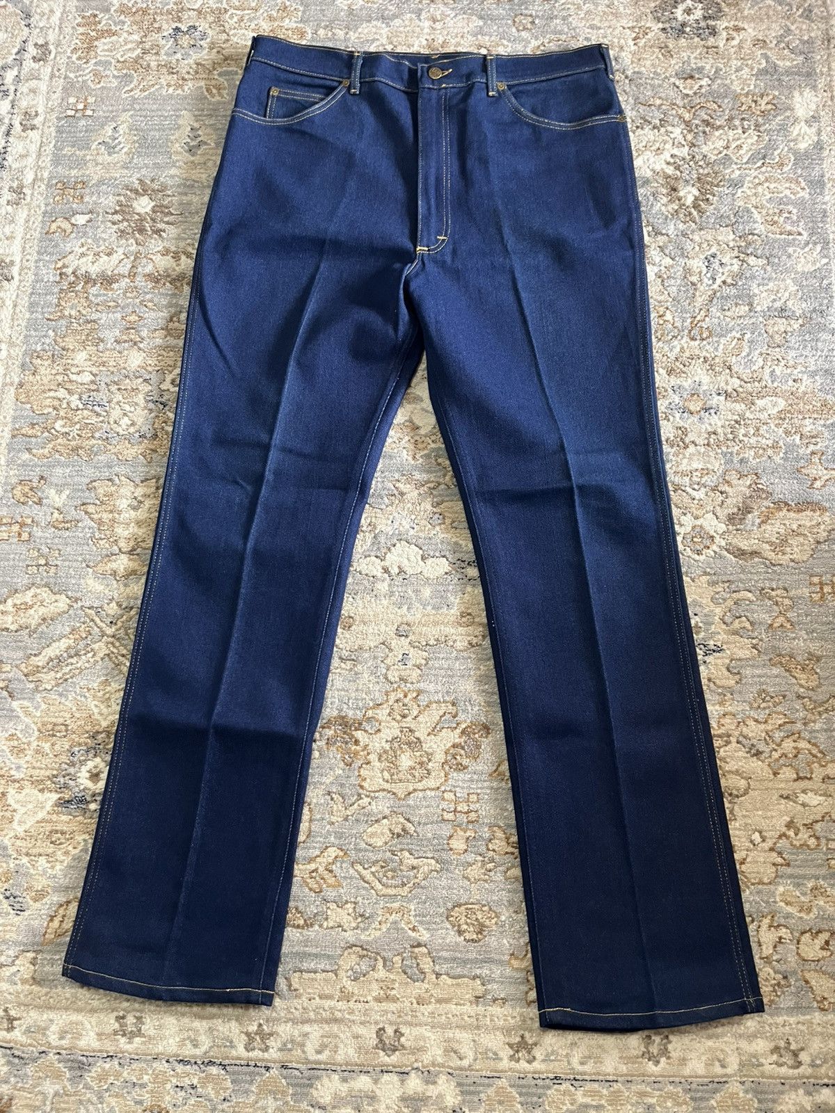 Lee 80’s UNION MADE LEE RAW DENIM 40x34 Size US 40 / EU 56 - 1 Thumbnail