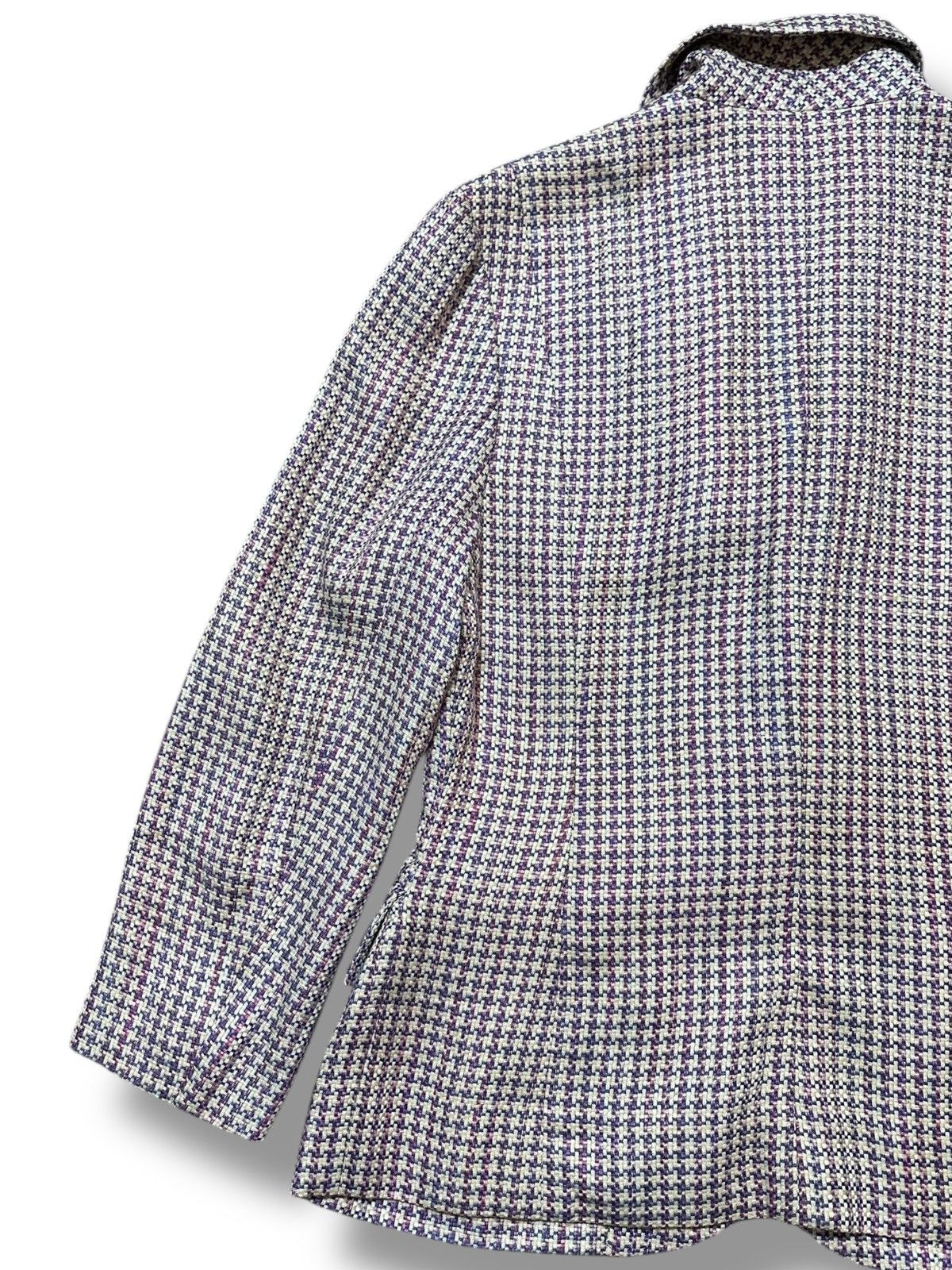 Pierre Balmain Vintage Pierre Balmain Thom Browne Check Slim Blazer Size S / US 4 / IT 40 - 5 Thumbnail