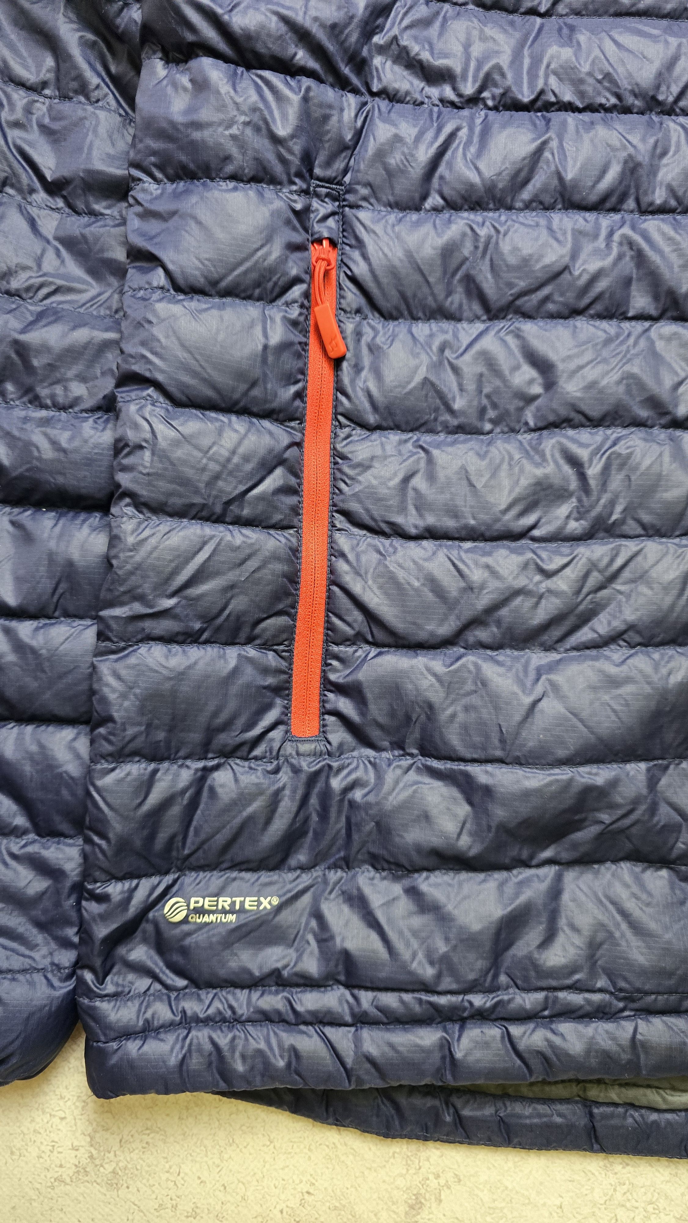 Rab Rab Pertex Quantum Nickwax Down Puffer Full Zip Jacket Size US L / EU 52-54 / 3 - 6 Thumbnail