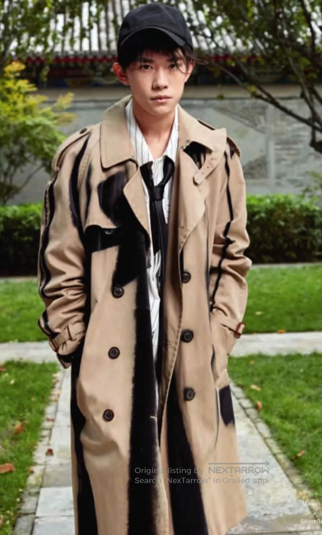 Maison Margiela Maison Margiela Oversized Velvet Coat. Size US M / EU 48-50 / 2 - 3 Thumbnail