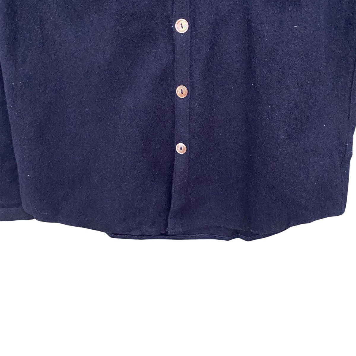 Edifice Japan Edifice Japan Wool Deck Style Button Jacket Navy Minimalist Size US M / EU 48-50 / 2 - 6 Thumbnail
