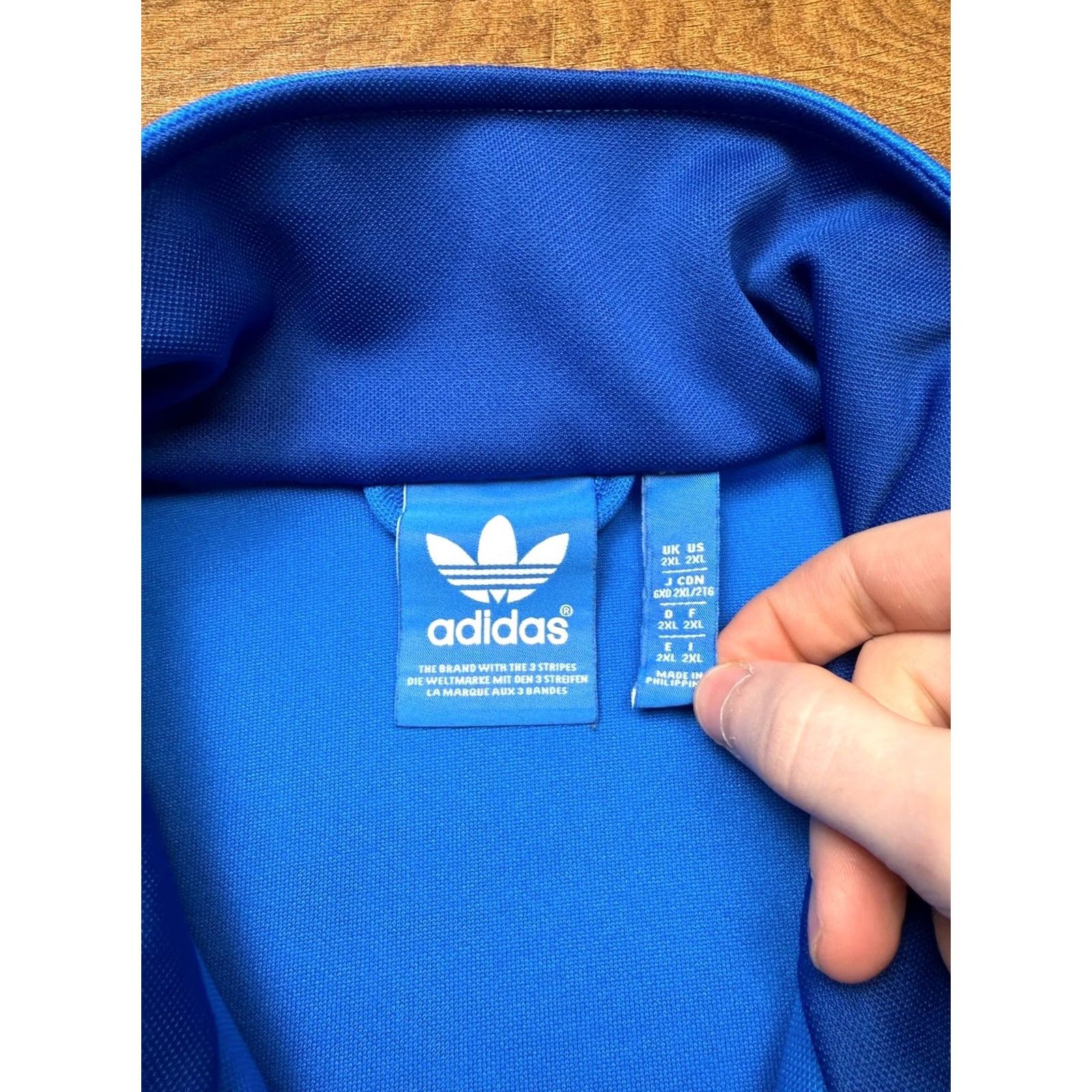 Adidas Adidas Retro Style Firebird Track Jacket Blue Casual Rare 2013 Men’s Size 2XL Size US XXL / EU 58 / 5 - 5 Thumbnail