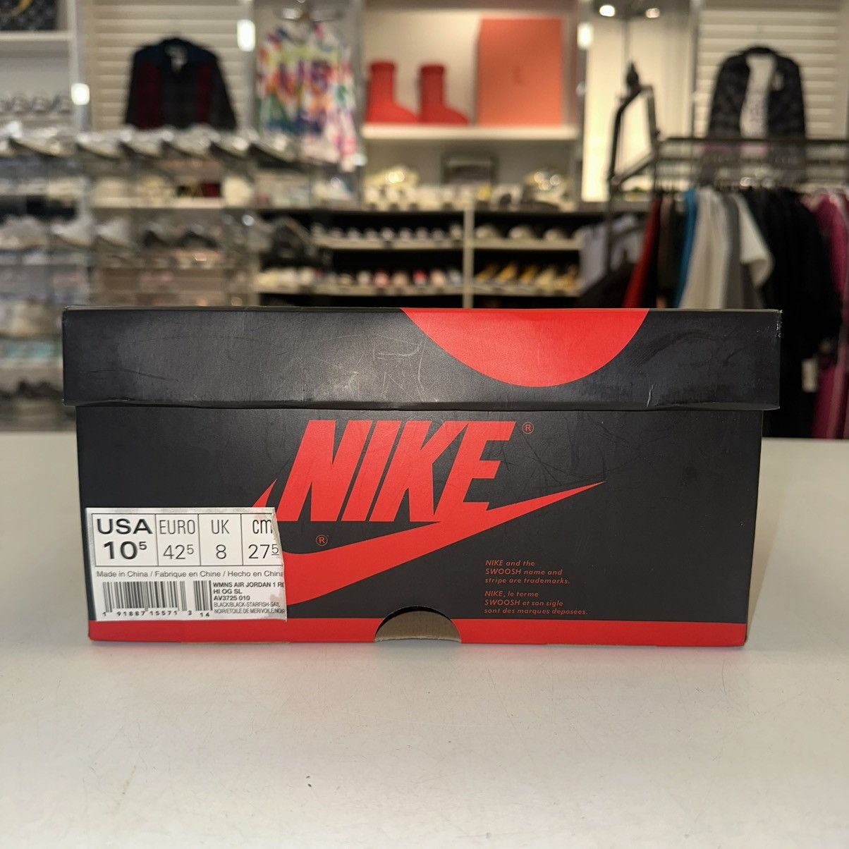 Jordan Brand × Nike Size 10.5W Jordan 1 Retro OG High Satin Shattered Backboard Size US 10.5 / IT 40.5 - 7 Thumbnail