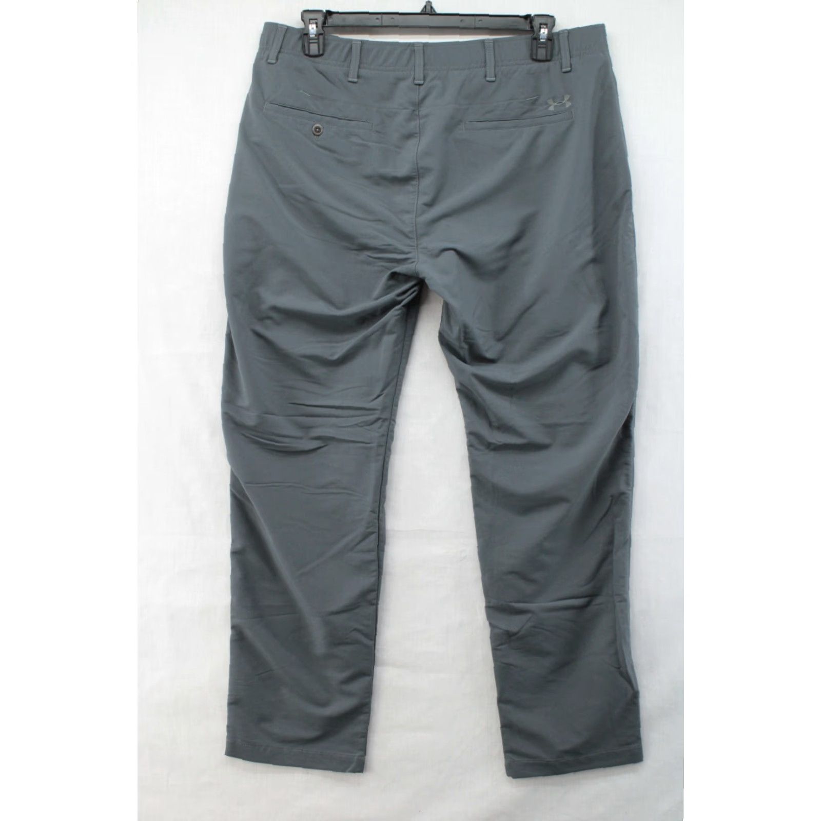 Under Armour Under Armour UA Match Play Pants Mens 38x31 Gray Golf Performance Stretch Size US 38 / EU 54 - 4 Thumbnail