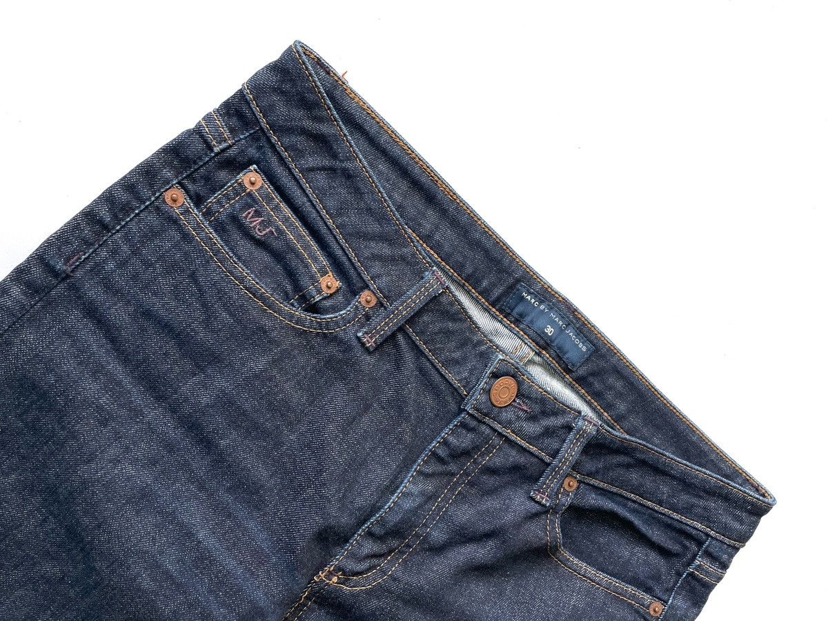 Marc Jacobs Women Blue Indigo Denim Jeans Mom Fit Size 30