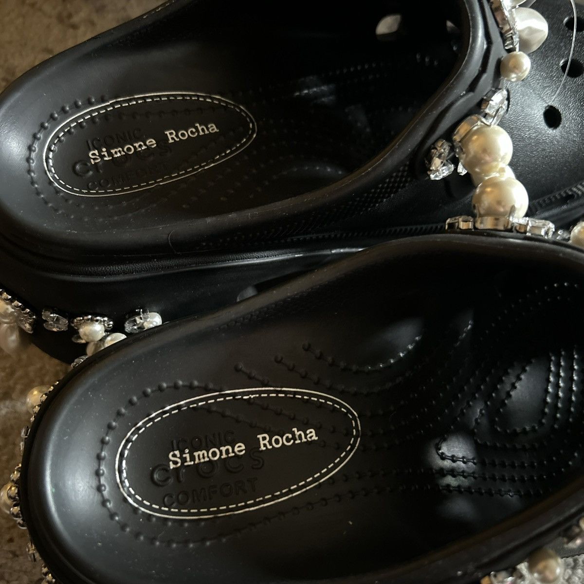 Crocs × Simone Rocha SIMONE ROCHA X Crocs Women's Siren Spiked Clog Black Size US 7 / IT 37 - 7 Thumbnail