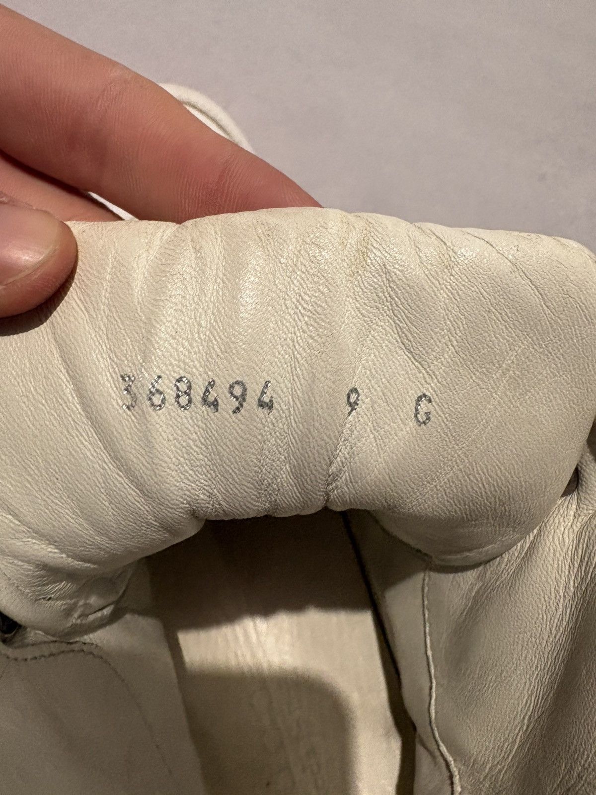 Gucci Gucci Praga Karibu Leather High Top Sneakers Web Stripe 28.5 Size US 11 / EU 44 - 25 Thumbnail