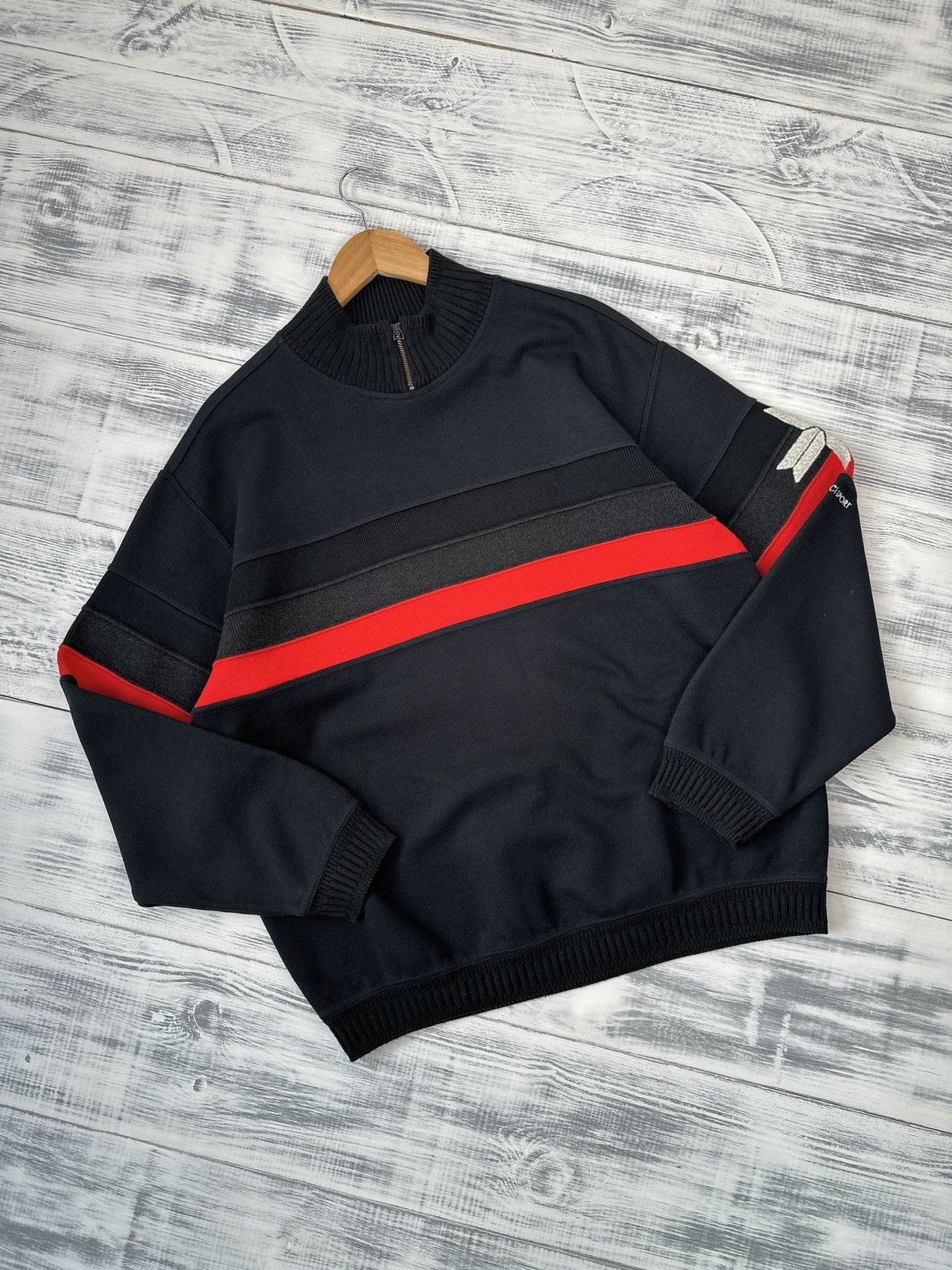 Carlo Colucci Vintage CARLO COLUCCI SPORT Zip Sweater size L Size US L / EU 52-54 / 3 - 9 Thumbnail