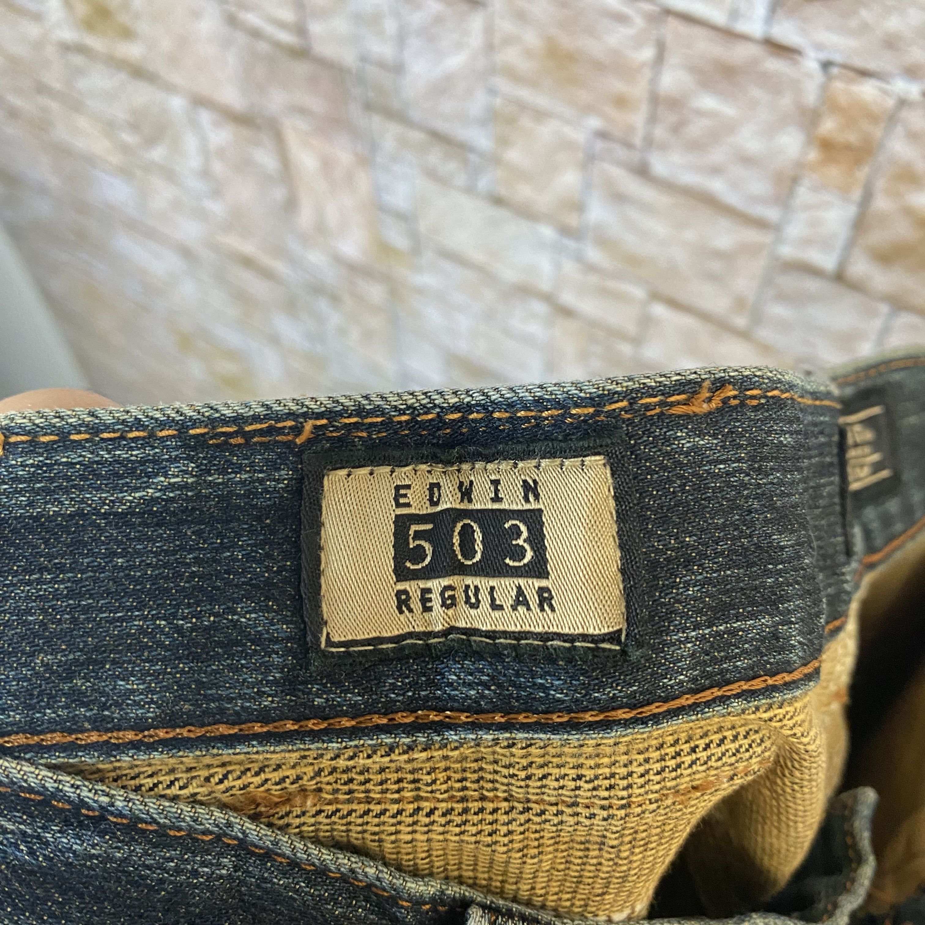 Edwin Edwin Blue vintage Denim Pants #7593 Size US 29 - 23 Thumbnail