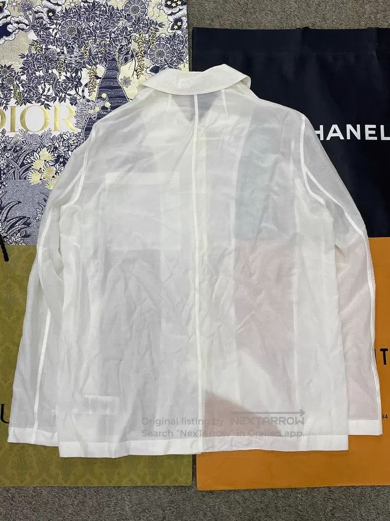 The Row The Row White Lapel Shirt Size XS / US 0-2 / IT 36-38 - 2 Thumbnail