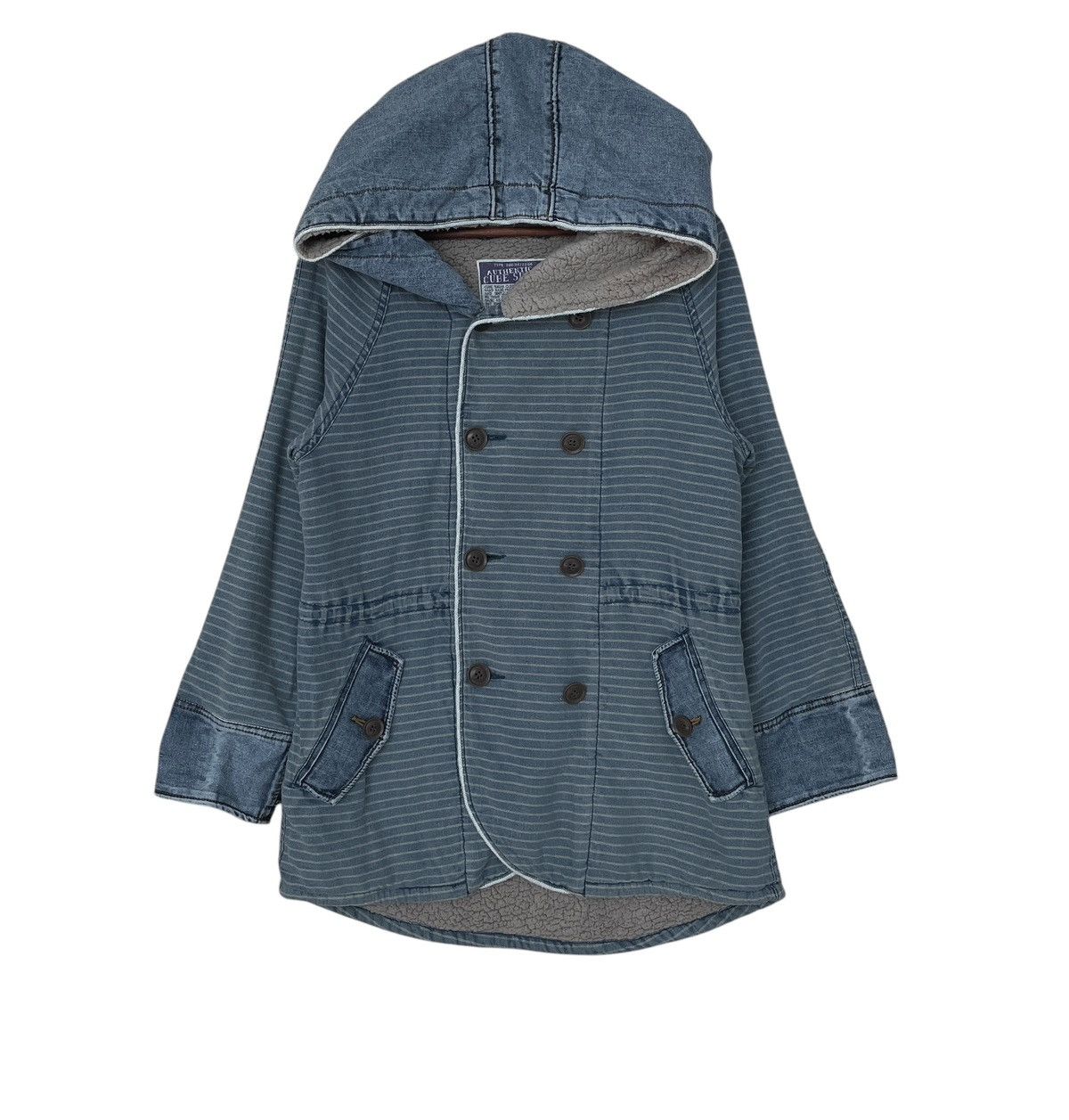 Japanese Brand × Vintage Vintage Brand Cube Sugar Fur Patchwork Hoodies 2000s Size US M / EU 48-50 / 2 - 1 Thumbnail
