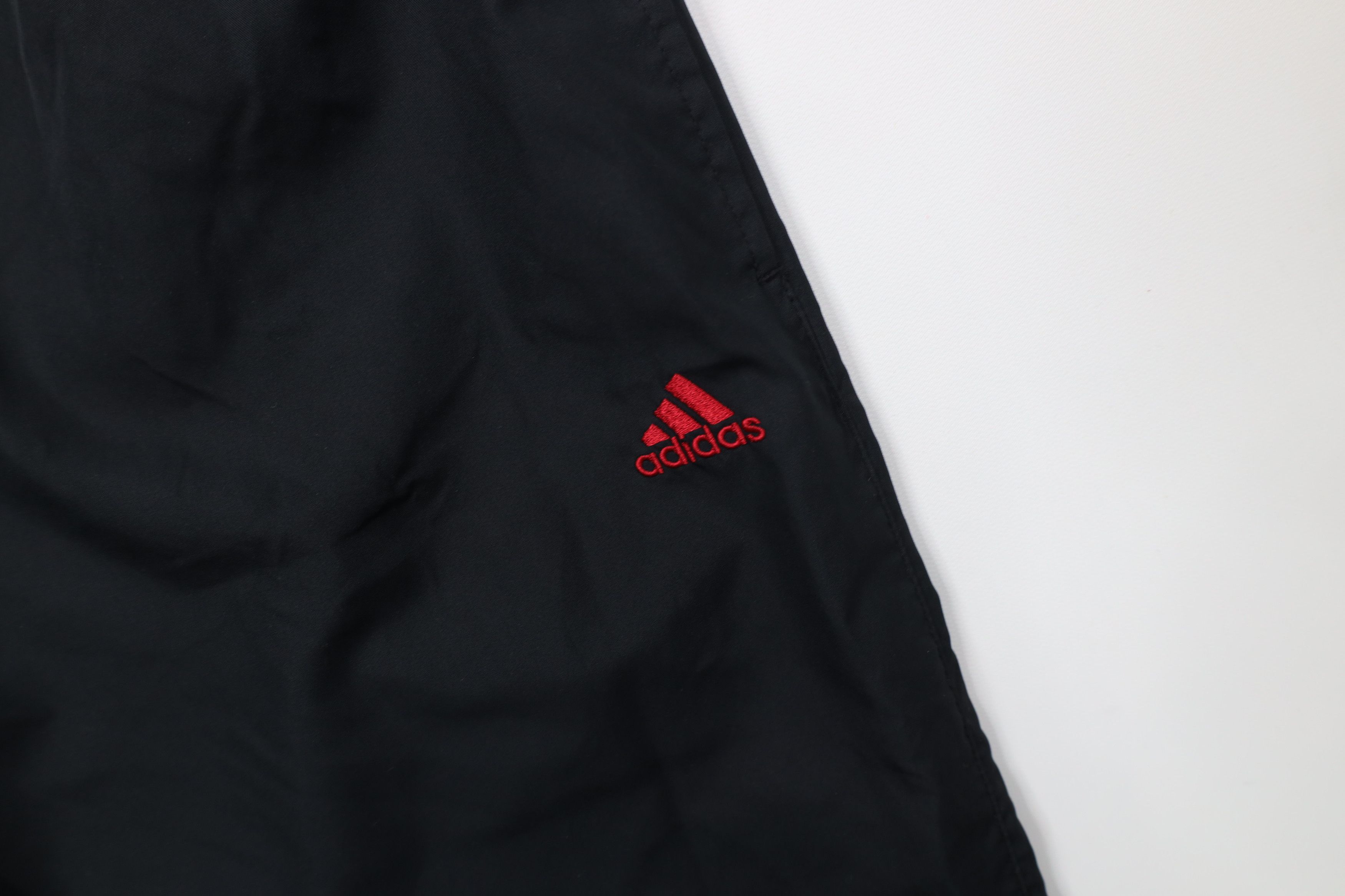 Adidas Vintage Y2K Adidas Spell Lined Wide Leg Windbreaker Pants Size 30" / US 8 / IT 44 - 6 Thumbnail