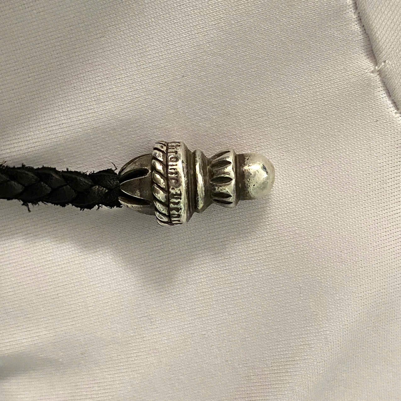 Chrome Hearts CHROME HEARTS Cross Large Pendant Top Leather Blade Boro Tip Size ONE SIZE - 6 Thumbnail