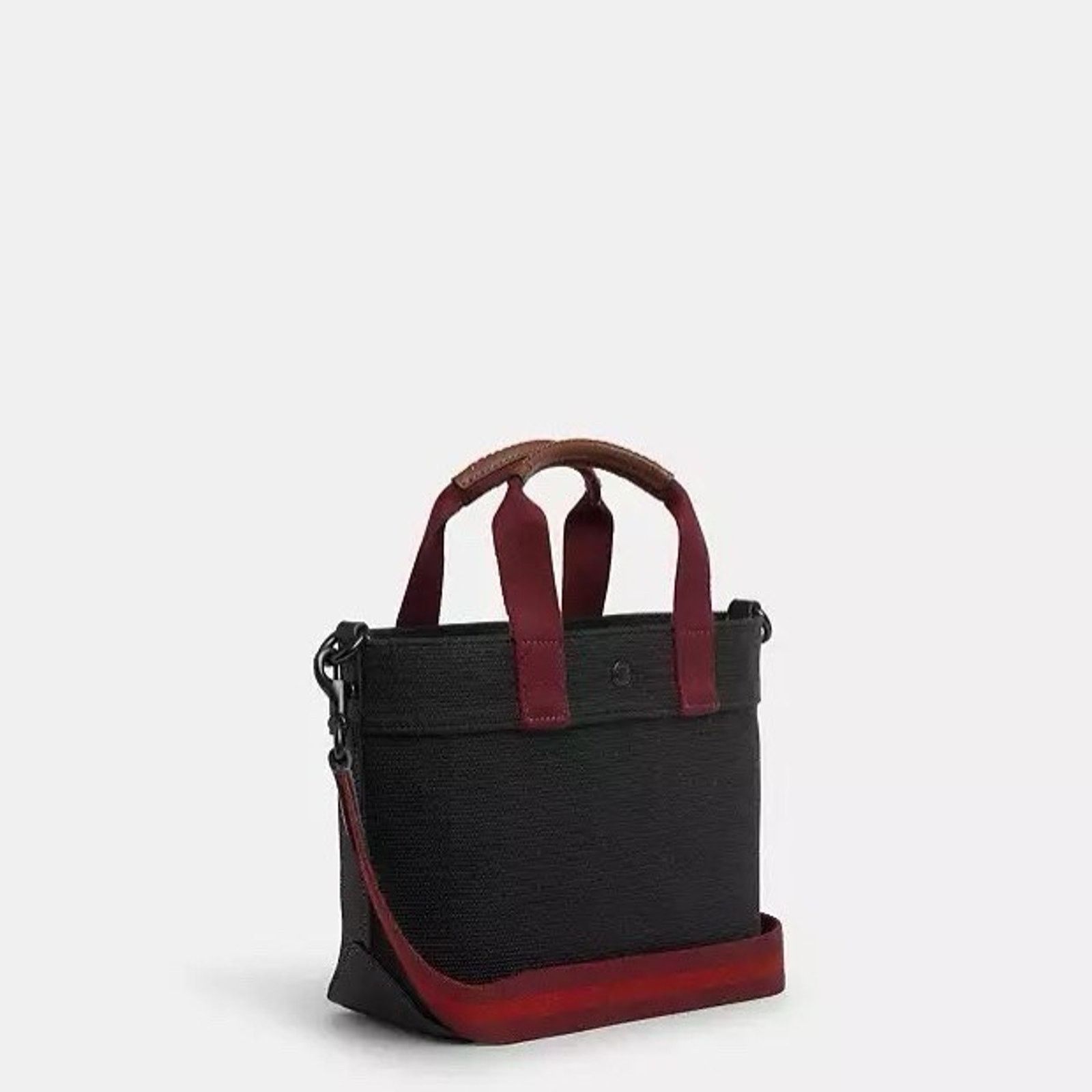 Coach NWT Coach Tote 20 In Colorblock CU299 Black Copper/Black Size ONE SIZE - 11 Thumbnail