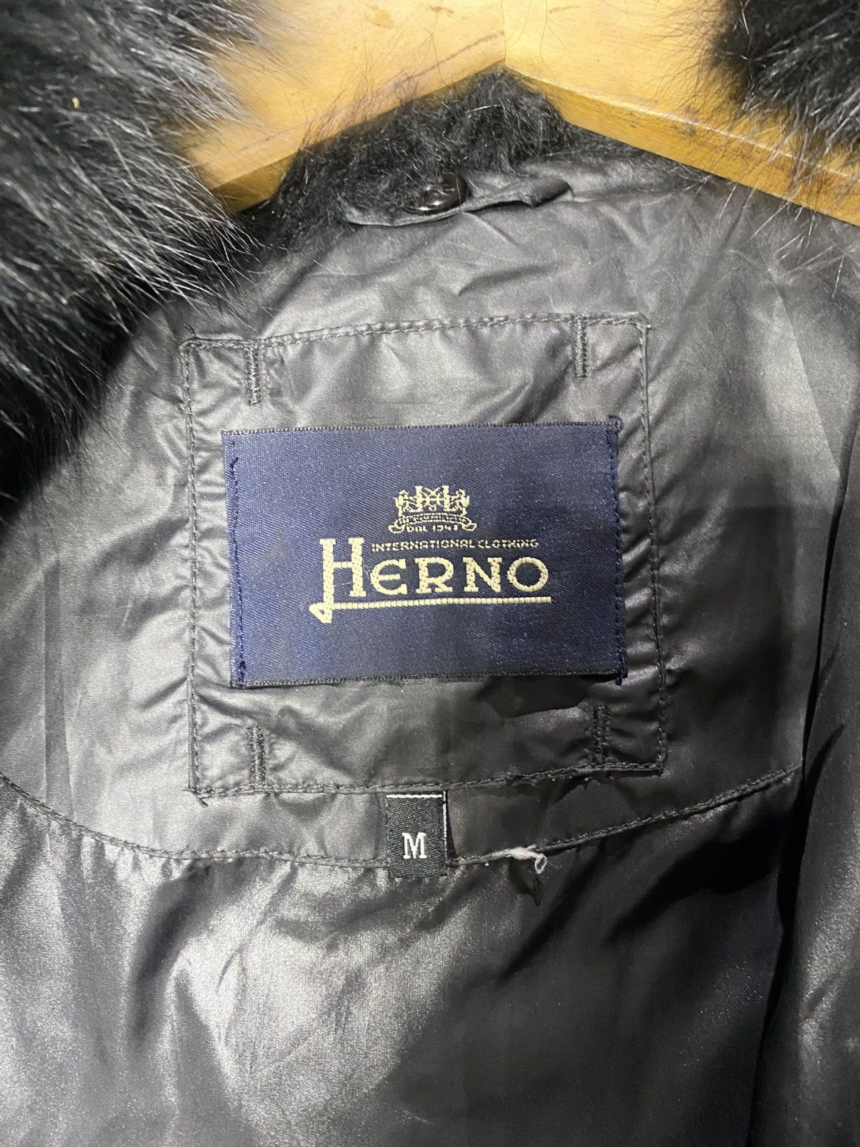 Herno Herno Women's long down jacket with fur collar Size M / US 6-8 / IT 42-44 - 8 Thumbnail