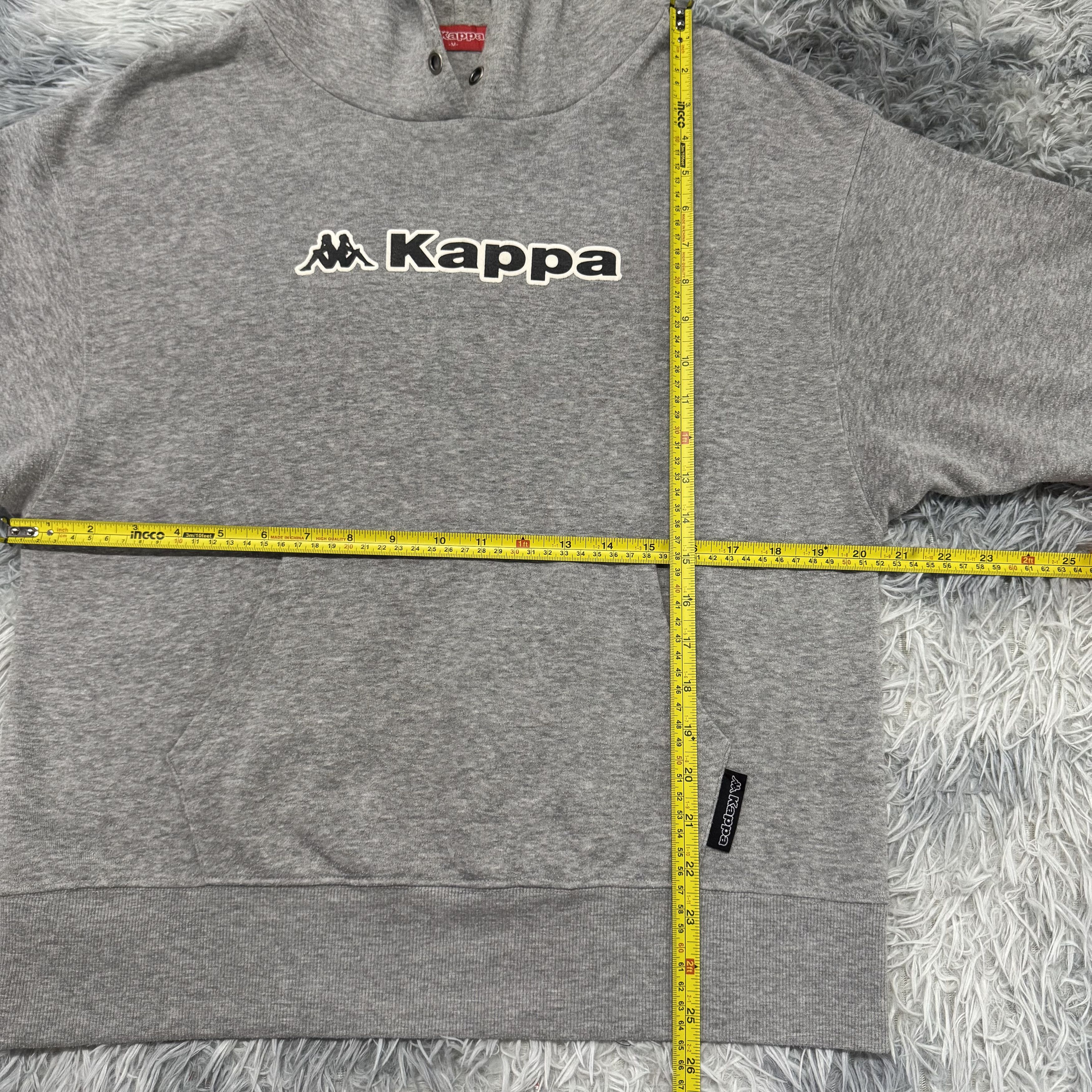 Kappa Kappa Hoodie Sweatshirt Center Big Logo Streetwear Size US M / EU 48-50 / 2 - 7 Thumbnail