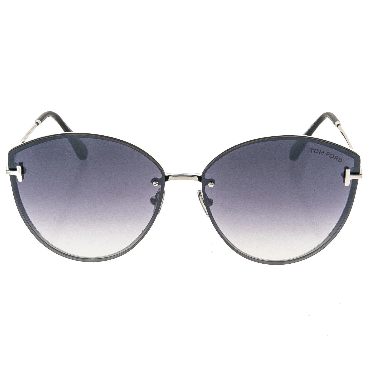Tom Ford TOM FORD EVANGELINE TF1106 16C Silver Sunglass 1106 FT1106 Size ONE SIZE - 5 Thumbnail