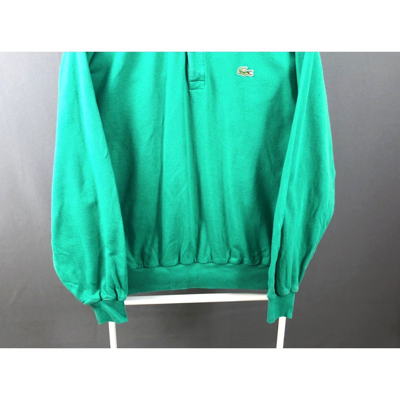 Lacoste Lacoste Chemise Polo Shirt Men Size 4 Green Long Sleeve Cotton Size US S / EU 44-46 / 1 - 4 Thumbnail