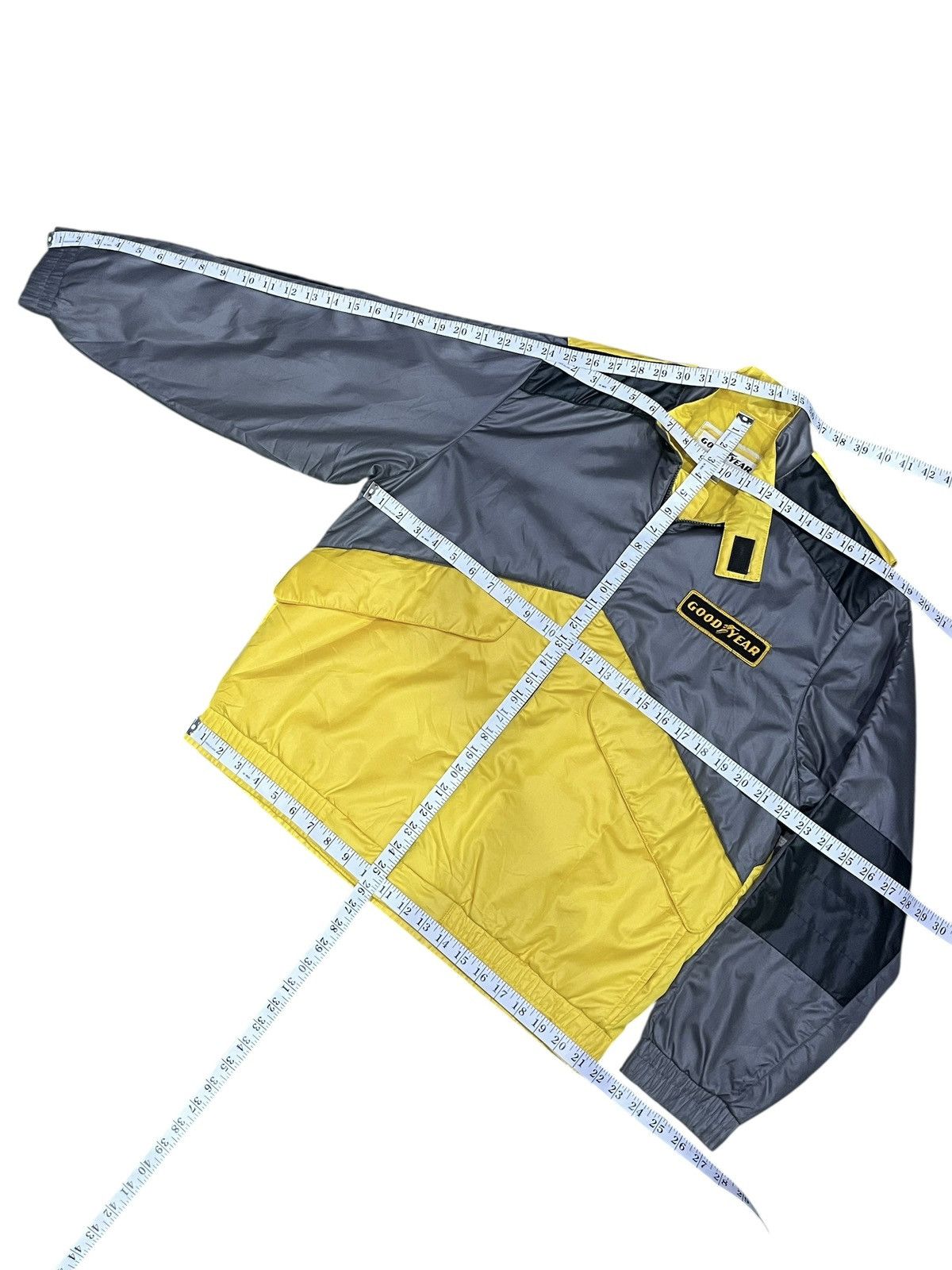 Racer Worldwide VERY RARE🏁Vintage GOODYEAR Racing Bomber Style Nylon Jacket Size US M / EU 48-50 / 2 - 9 Thumbnail