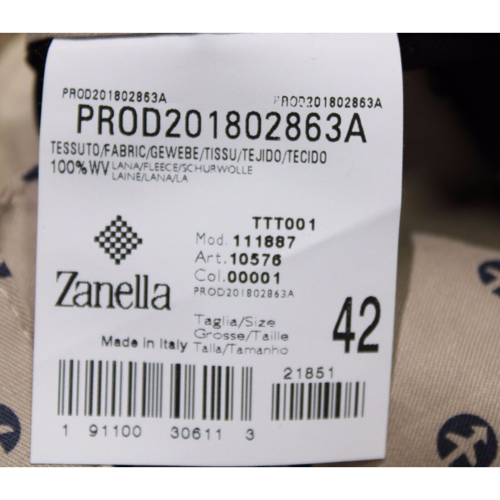 Zanella Zanella New with tags Dress Pants Size 42 US In Black Size US 42 / EU 58 - 7 Thumbnail