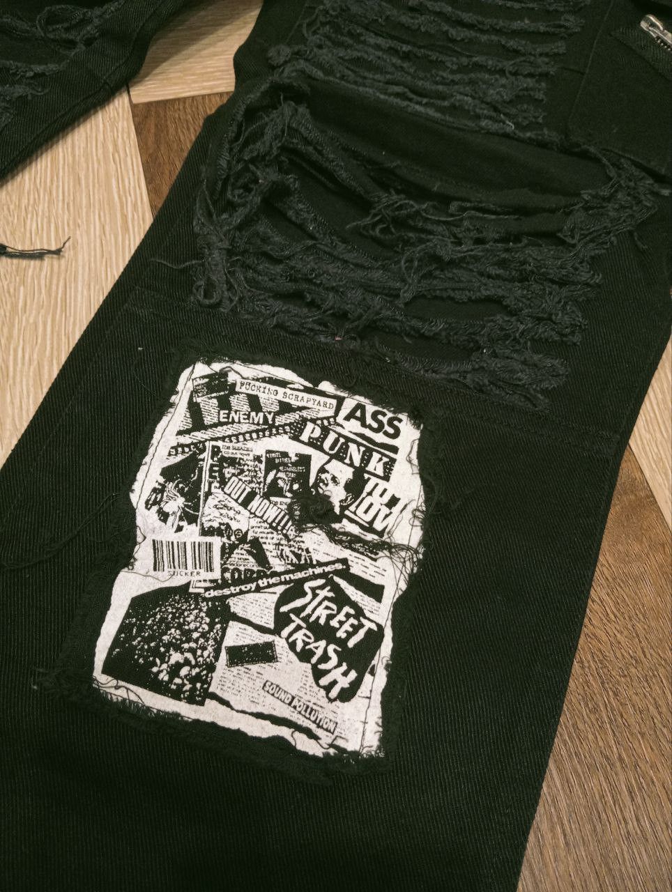 Seditionaries SEX POT REVENGE JAPAN BY THE ROADSIDE PUNK PANTS Size US 30 / EU 46 - 8 Thumbnail