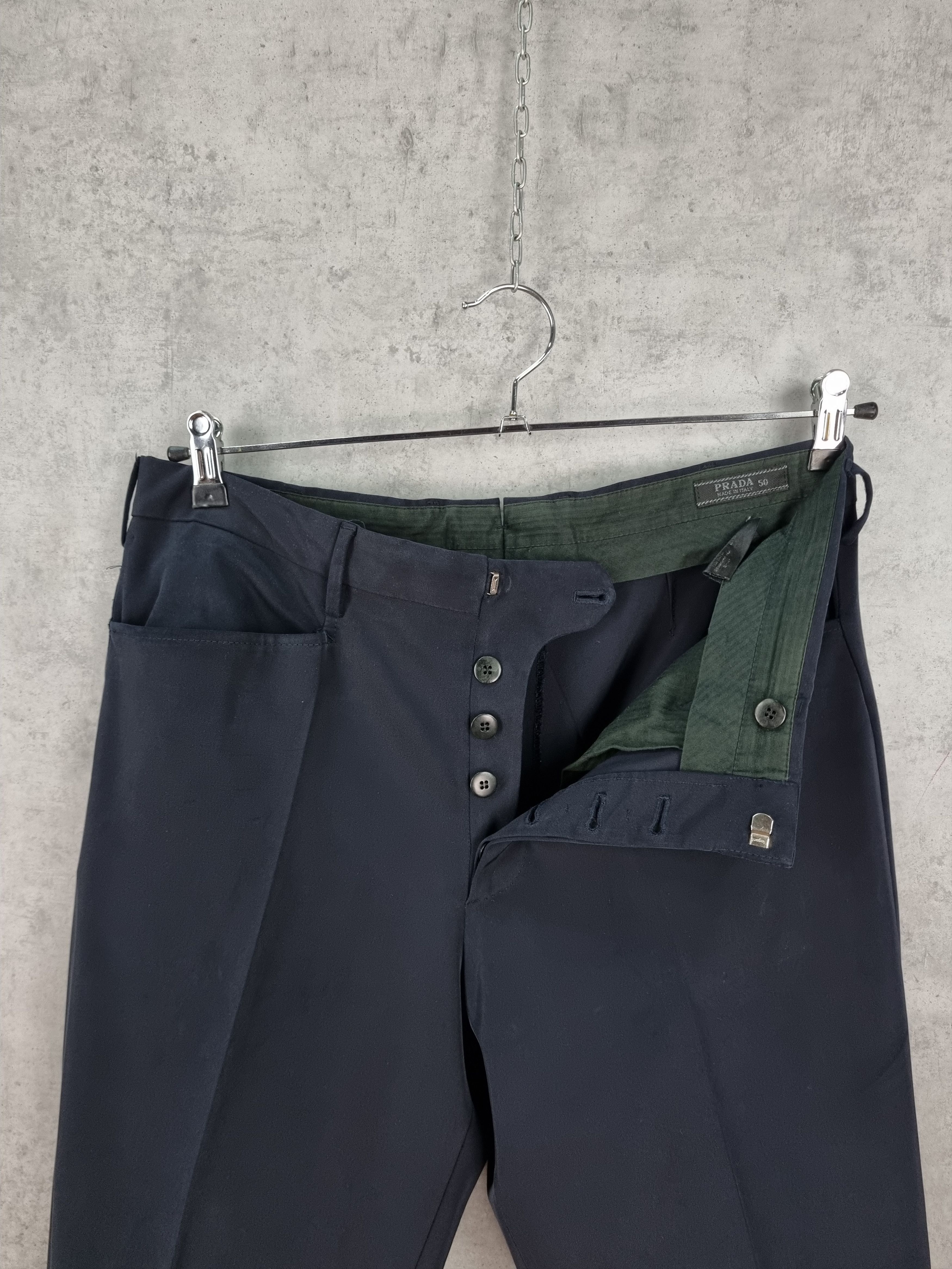 Prada × Vintage Vintage Prada Destroyed Luxury Italian Pants Size US 34 / EU 50 - 6 Thumbnail