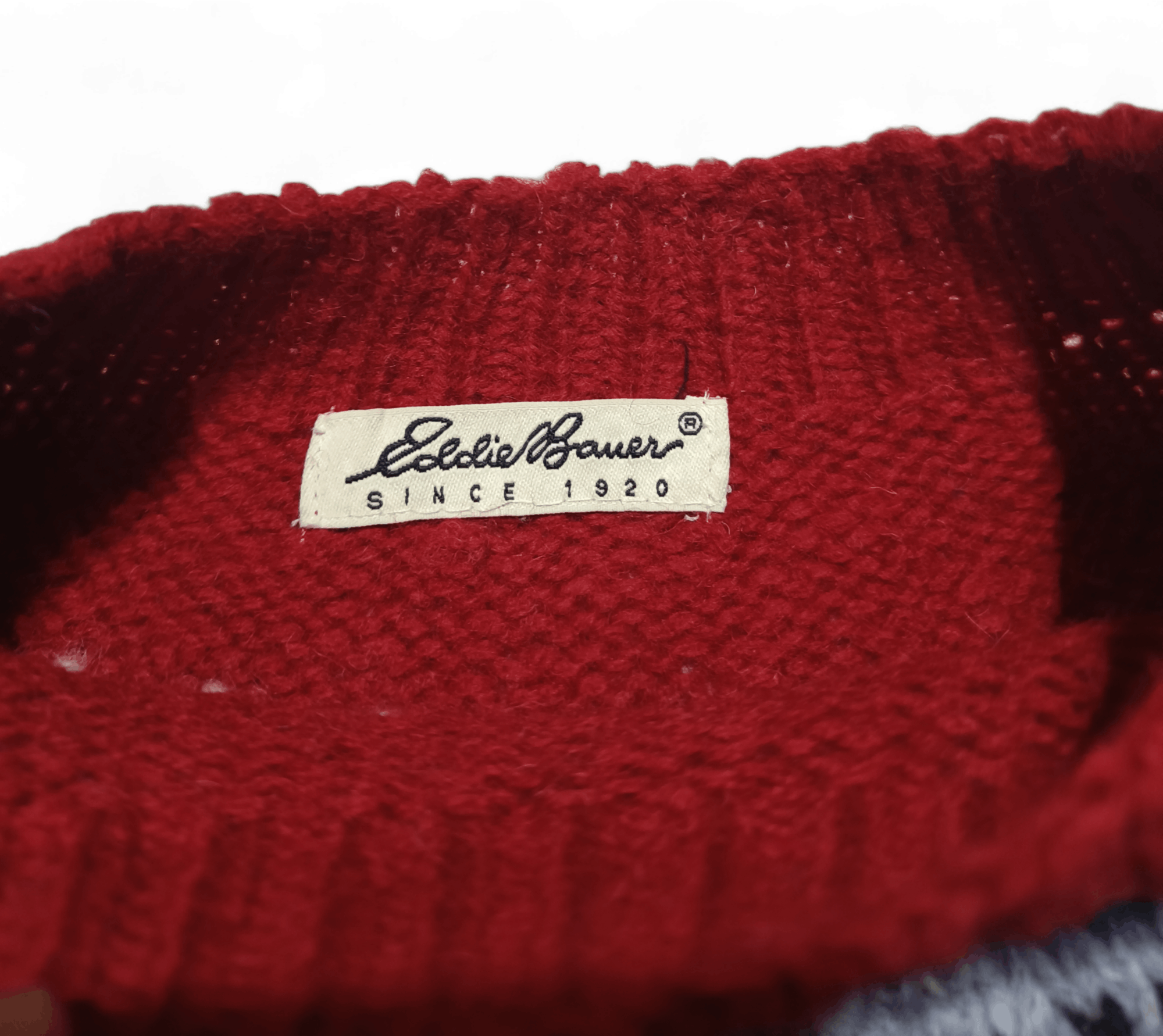 Eddie Bauer Vintage EDDIE BAUER Ethnic Aztec Motifs Knit Thick Sweater Size US L / EU 52-54 / 3 - 7 Thumbnail