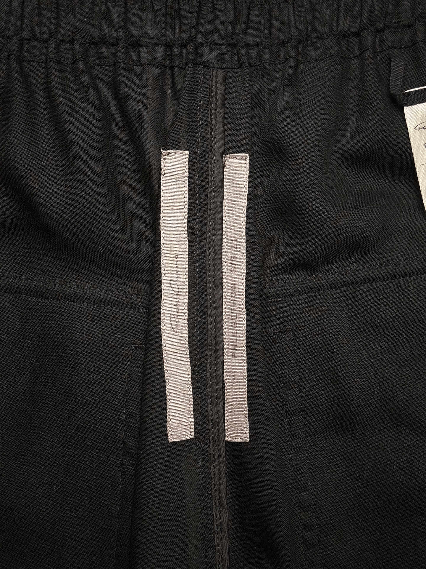Rick Owens Rick Owens "PHLEGETHON" black sheer pants Size US 32 / EU 48 - 3 Thumbnail
