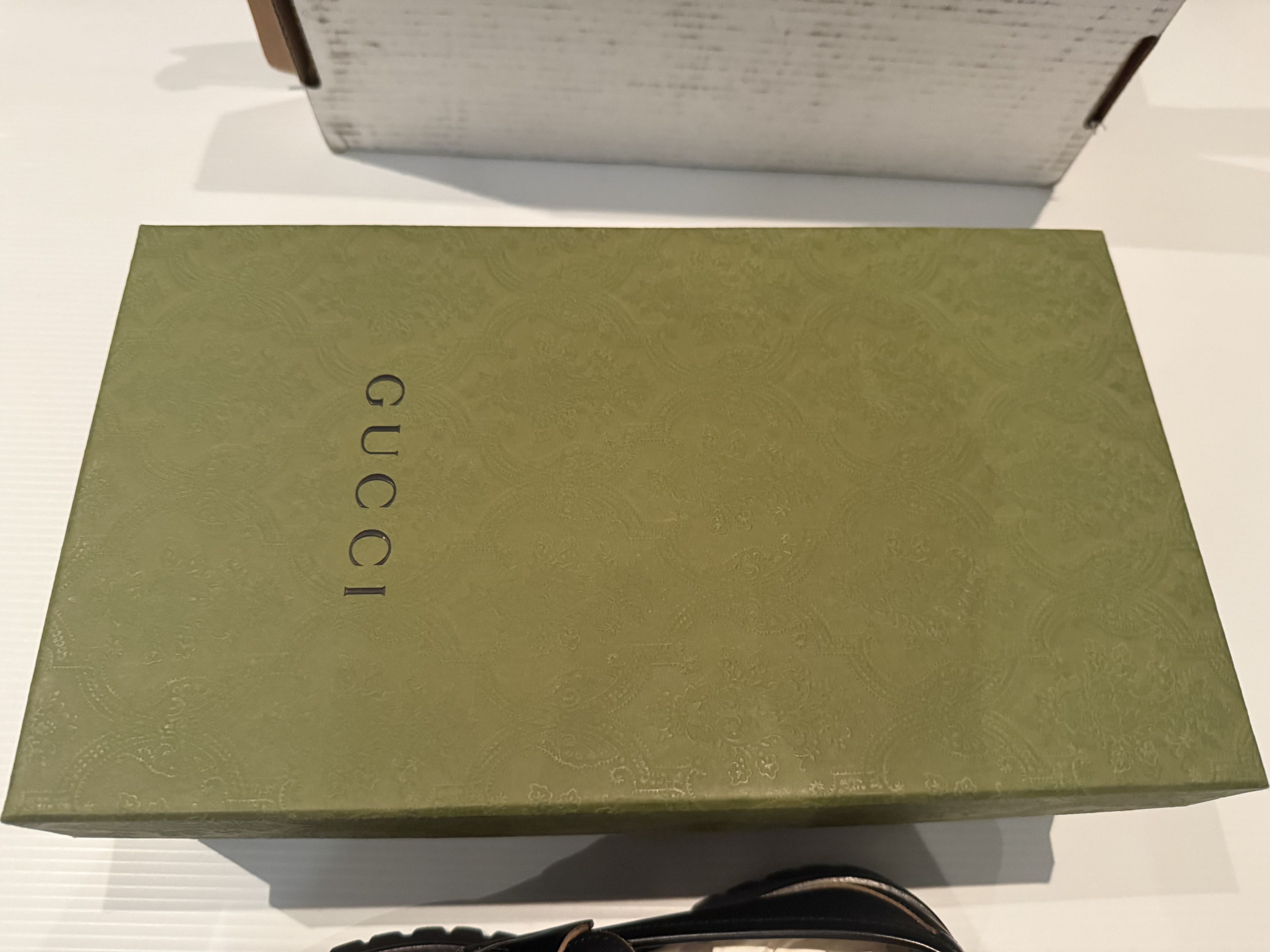 Gucci Gucci Interlocking G Logo Leather Loafers Womens Size US 10 / IT 40 - 3 Thumbnail