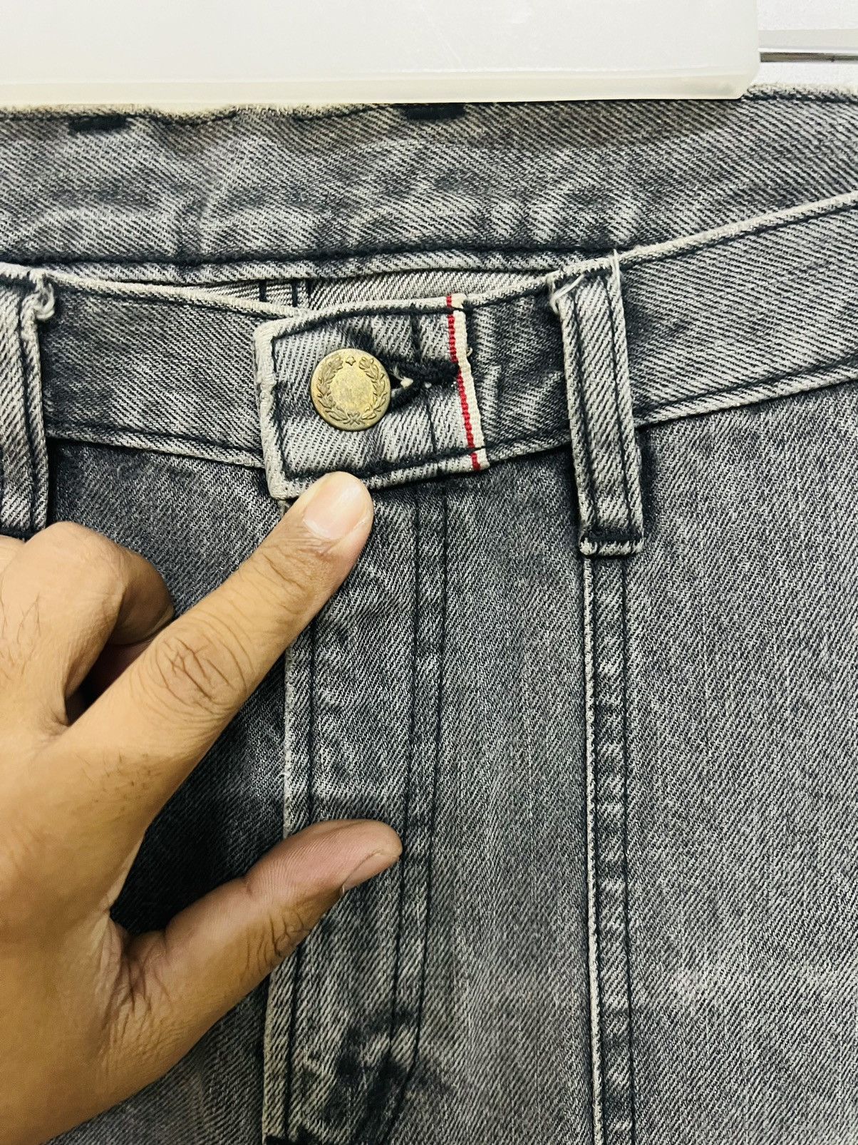 Hysteric Glamour × Japanese Brand Vintage Japanese Brand Patchwork Selvedge Denim Size US 33 - 10 Thumbnail