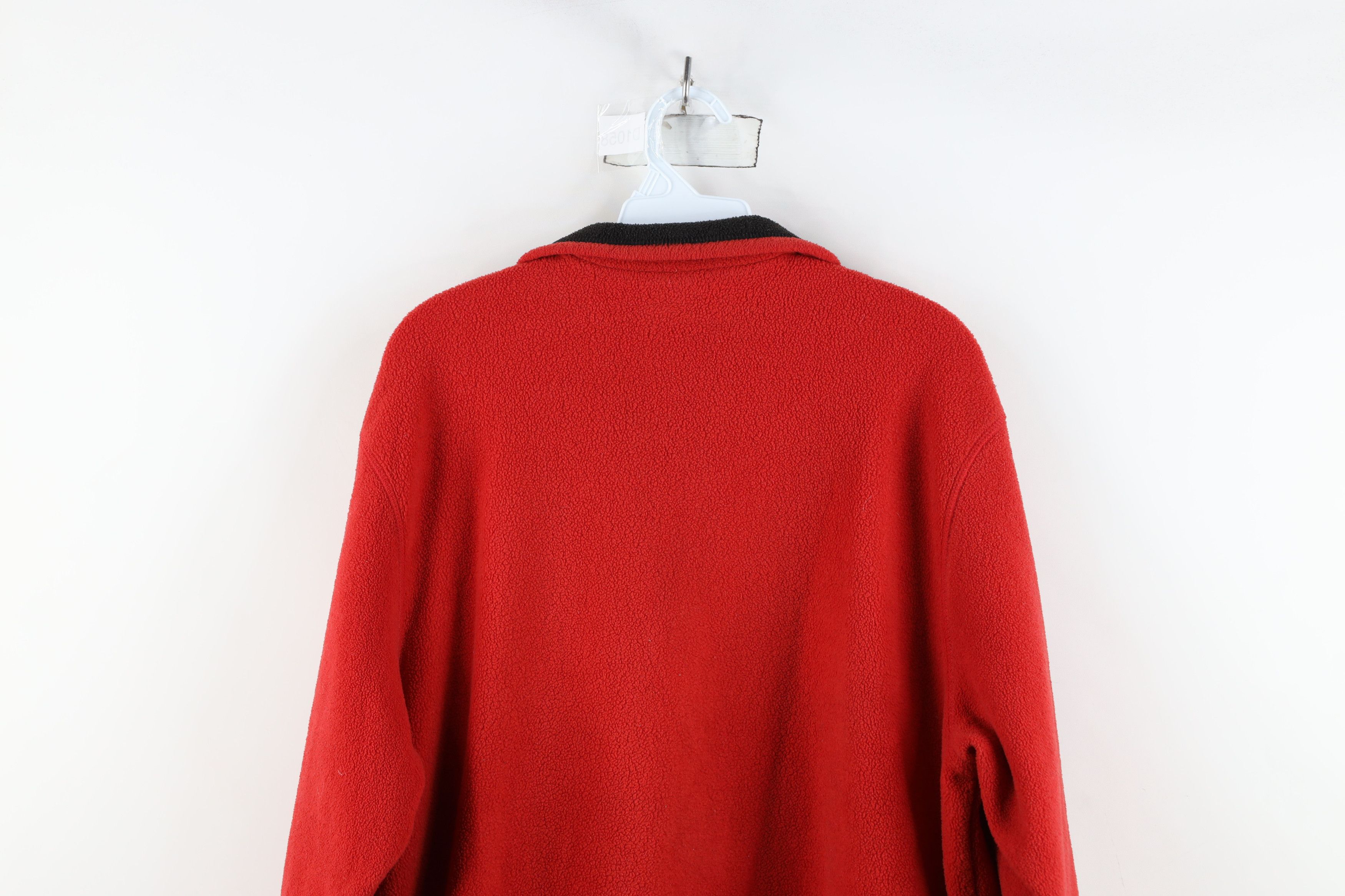 Gap × Vintage Vintage 90s Y2K Gap Heavy Half Zip Fleece Pullover Sweater Size US L / EU 52-54 / 3 - 14 Thumbnail