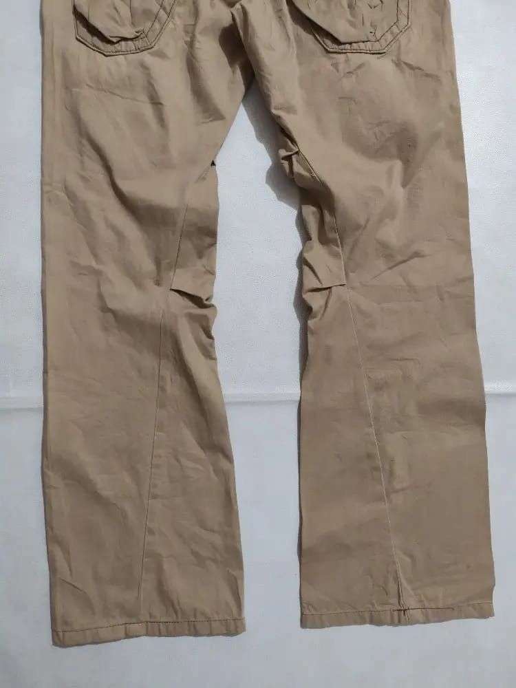 Edwin × Japanese Brand Edwin 505 khaki Cargo pants Nice Design Pocket Tactical Size US 30 / EU 46 - 11 Thumbnail