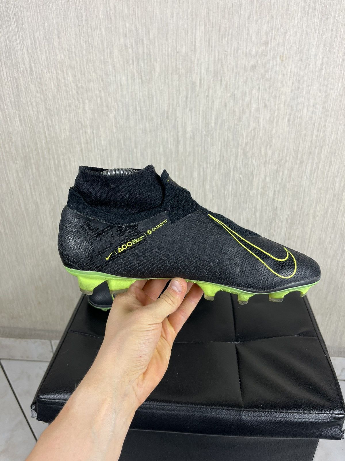 Nike Nike phantom VSN Elite DF FG soccer cleats flyknit shoes Size US 7.5 / EU 40-41 - 17 Thumbnail