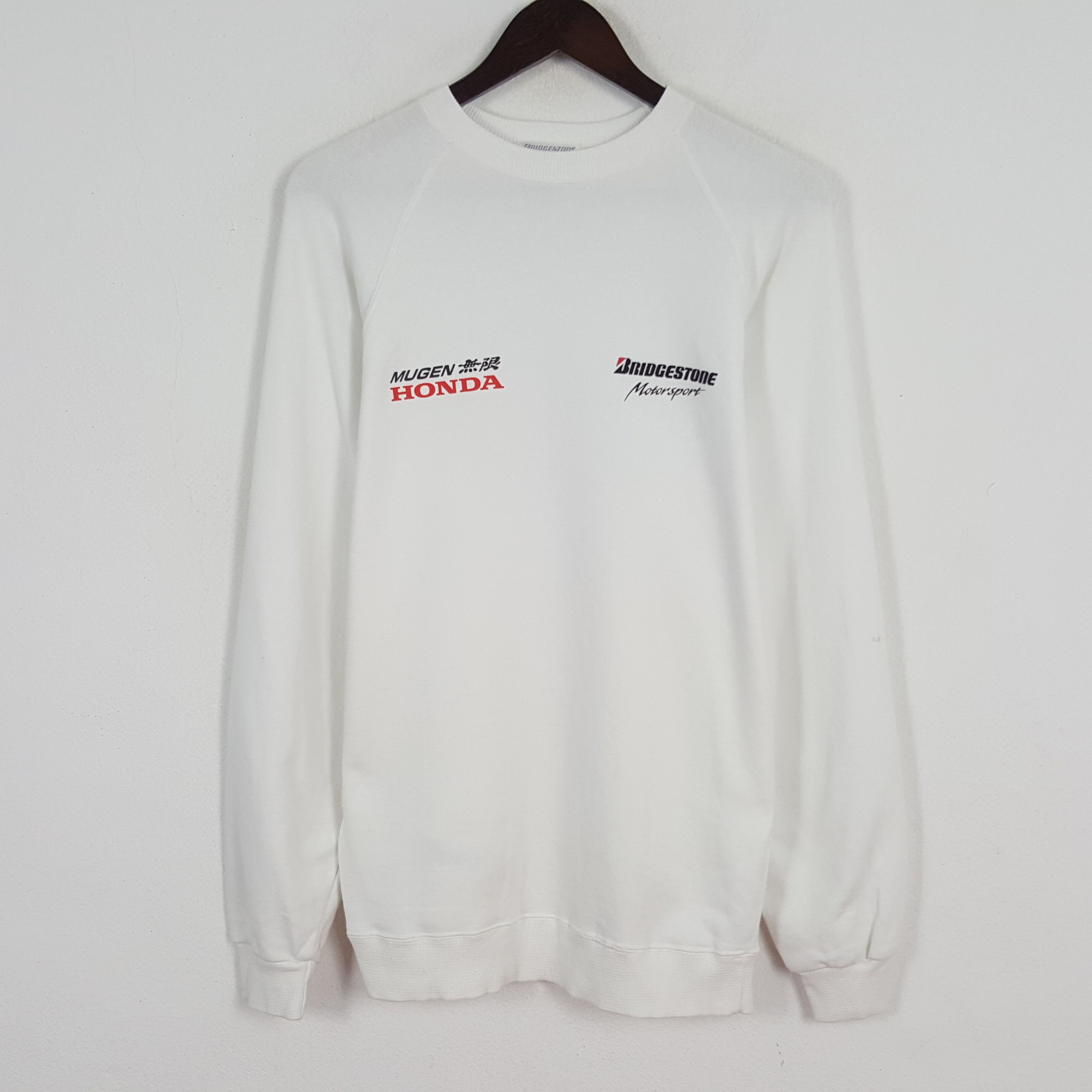 Honda × Vintage Vintage Bridgestone x Custom Art Mugen Honda Sweatshirt Size US S / EU 44-46 / 1 - 3 Thumbnail
