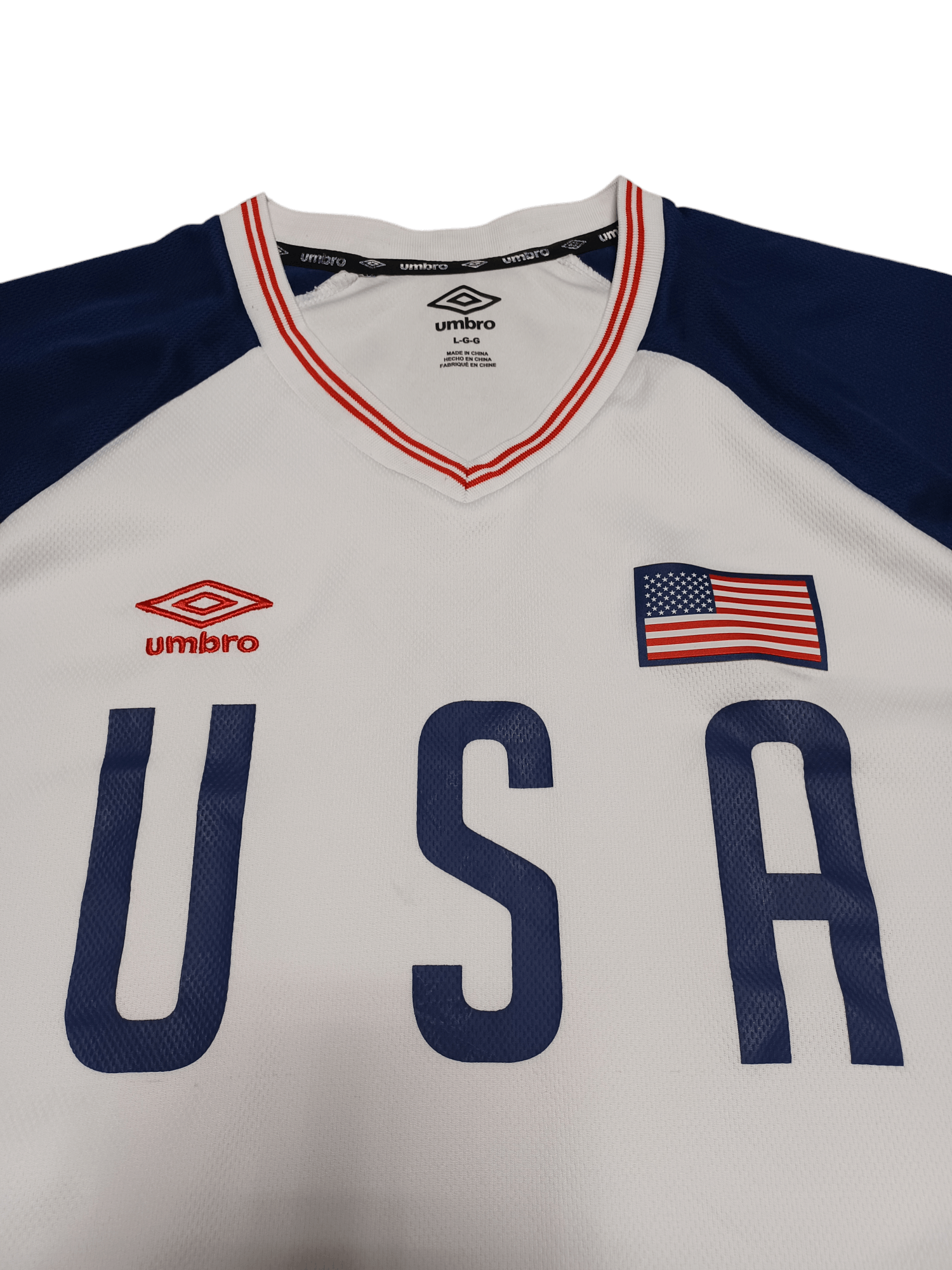 Umbro UMBRO USA BIGLOGO CHIEF KEEF SOCCER JERSEY FOOTBALL Y2K Size US L / EU 52-54 / 3 - 2 Thumbnail