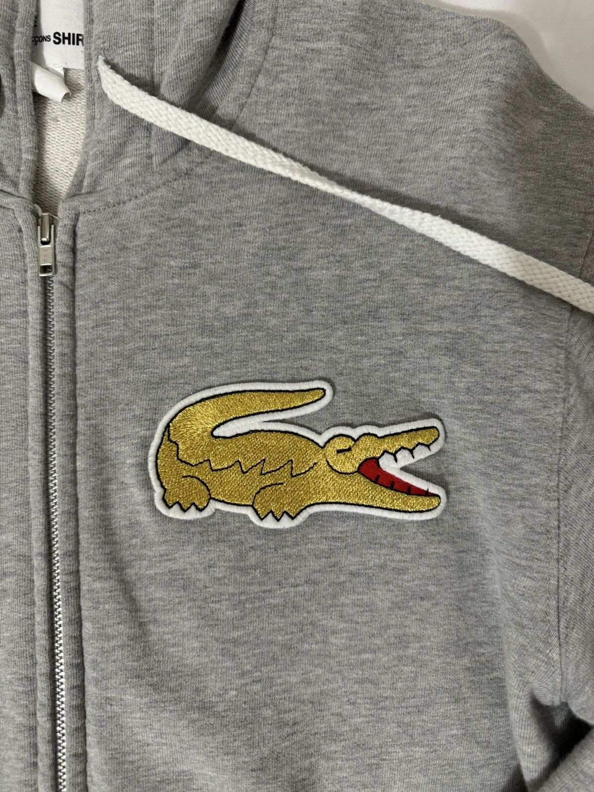 Comme des Garcons × Lacoste CDG x Lacoste Zip up Hoodie Size US M / EU 48-50 / 2 - 2 Thumbnail
