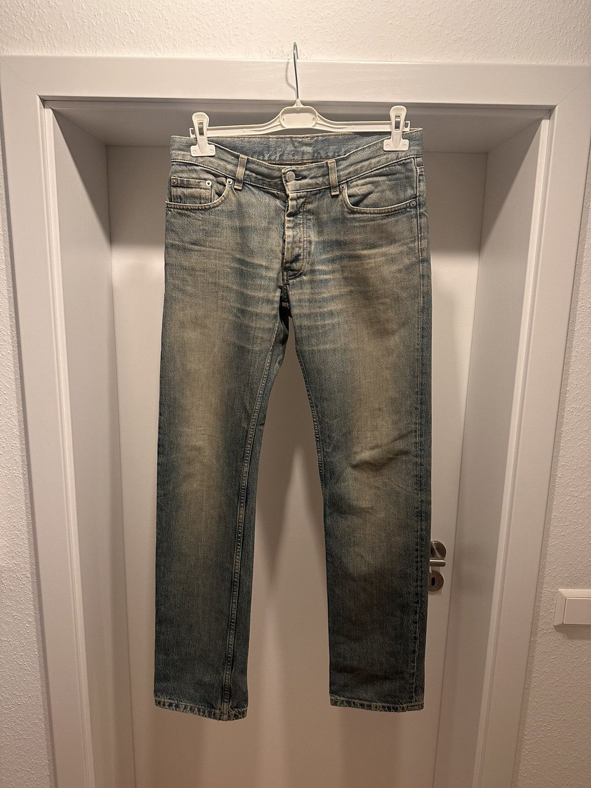 Helmut Lang RARE* Scissors Denim SS2003 | Grailed