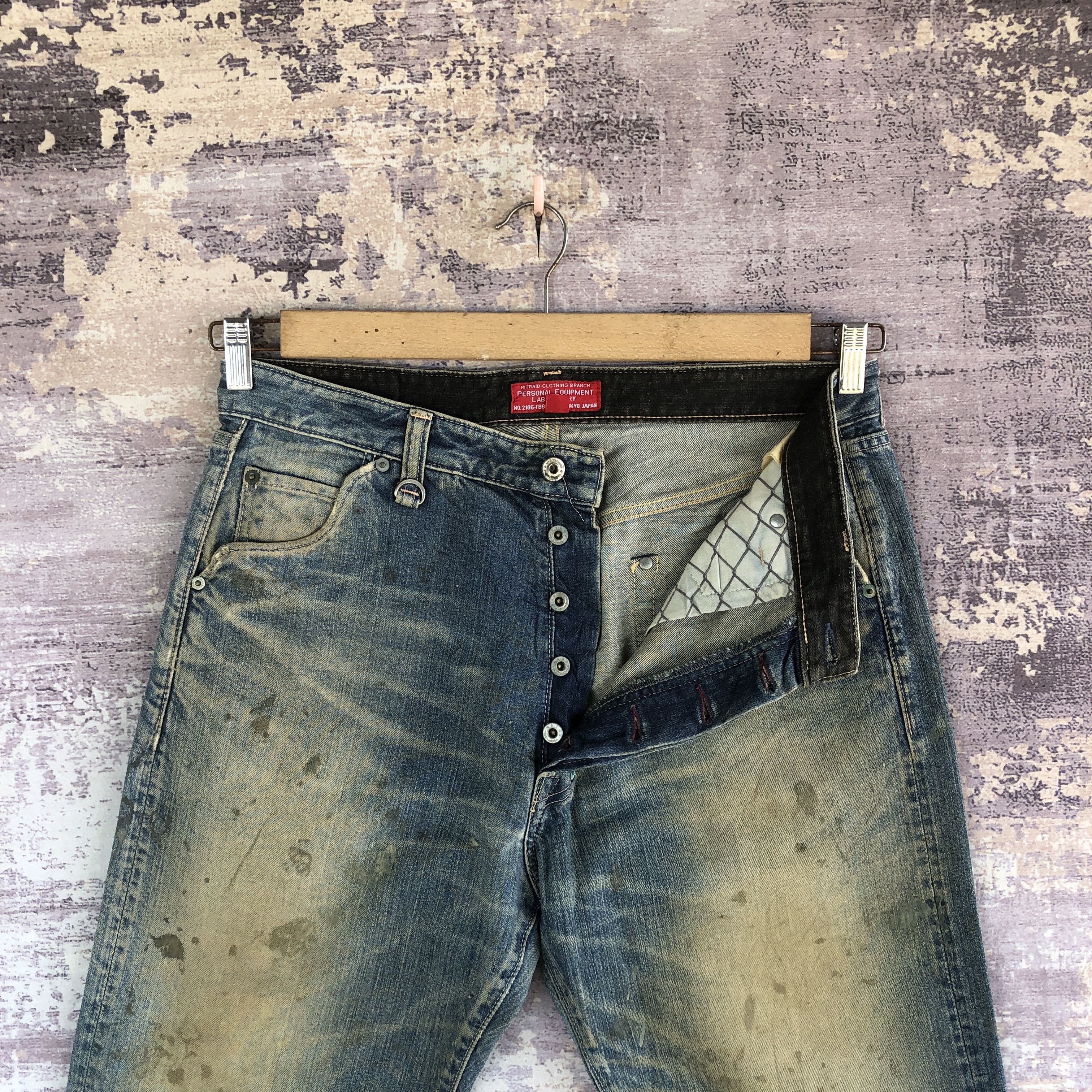 Nitraid Vintage Nitraid Anti Babylon Japan Jeans Mud Wash Denim Size US 34 / EU 50 - 6 Thumbnail