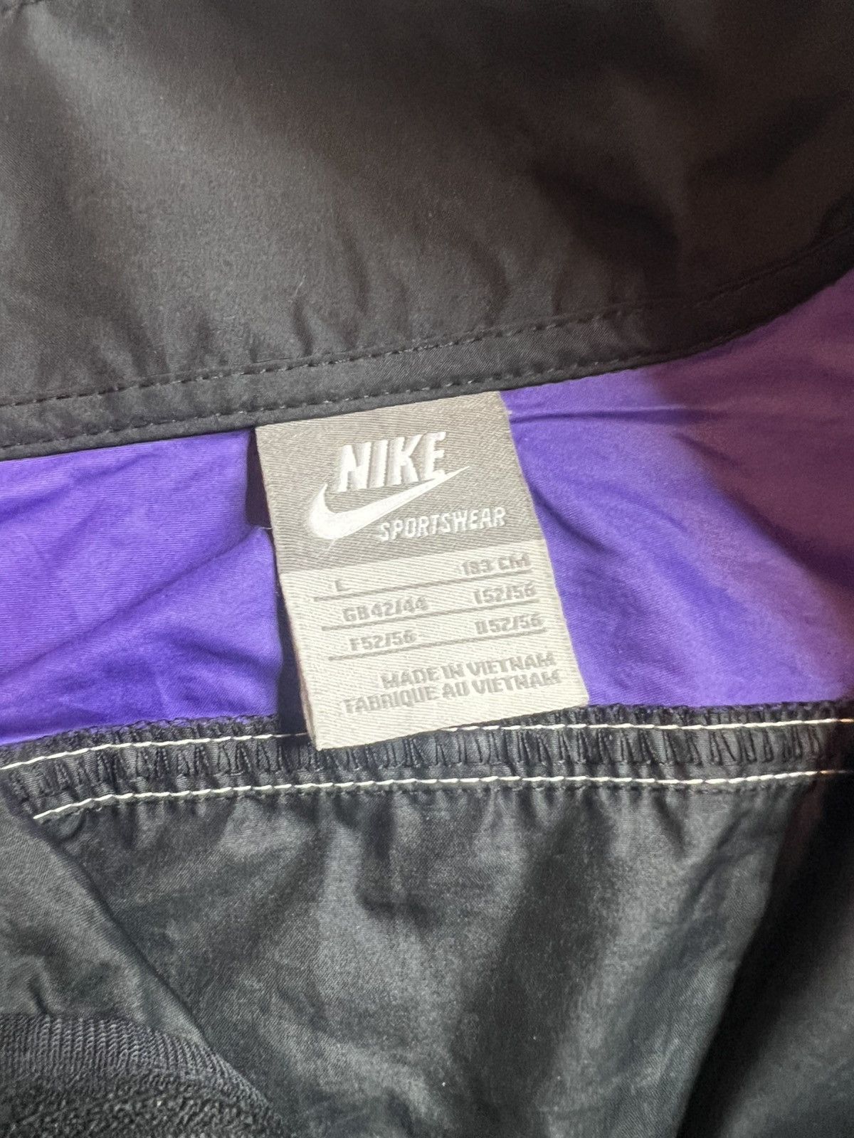 Nike Vintage Nike Nylon 1/3 Anorak Jacket Size US L / EU 52-54 / 3 - 5 Thumbnail