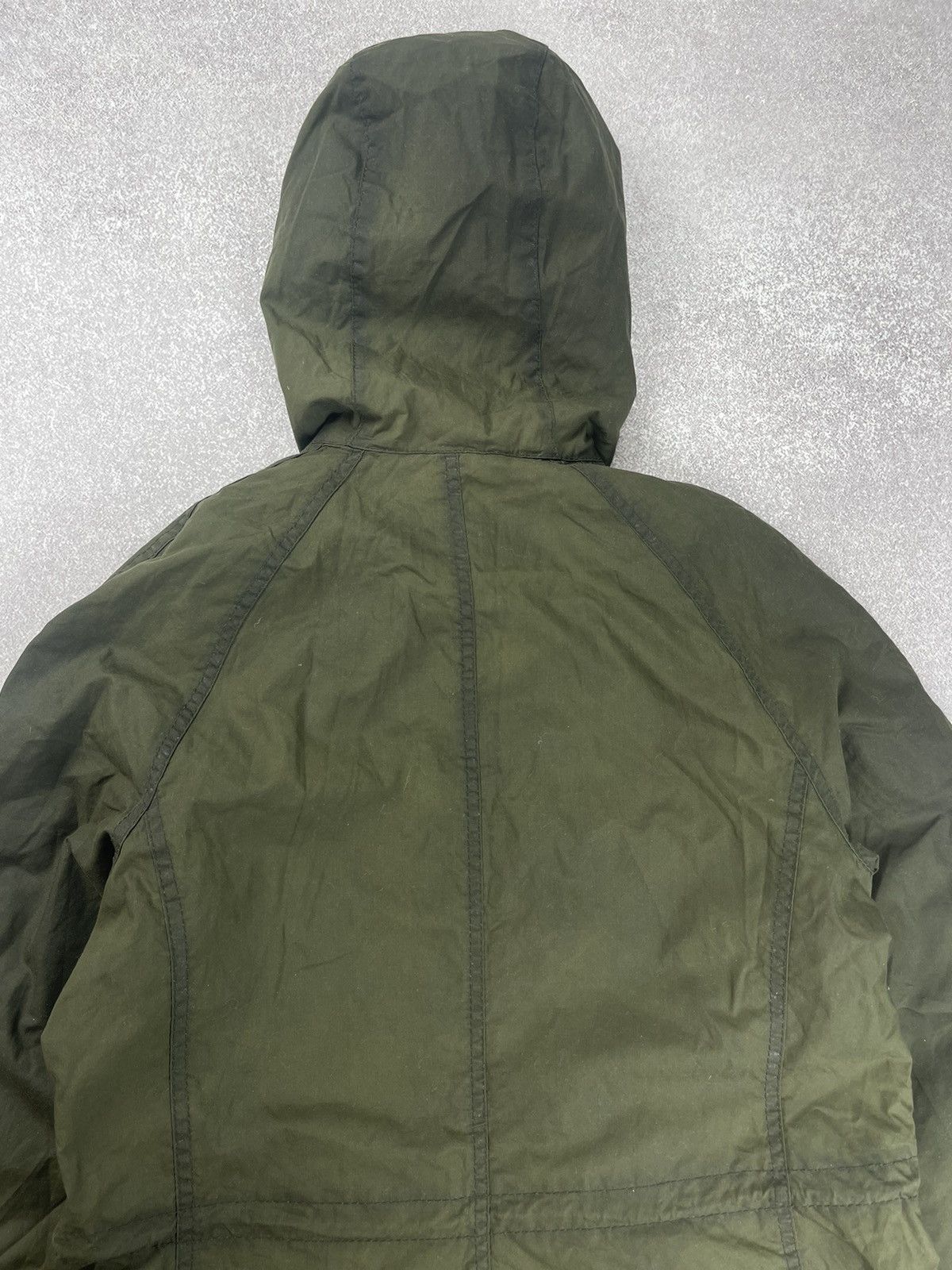 Barbour × Vintage × Wax London Barbour Flyweight Beadnell Wax Parka Jacket Size 10 Size M / US 6-8 / IT 42-44 - 17 Thumbnail