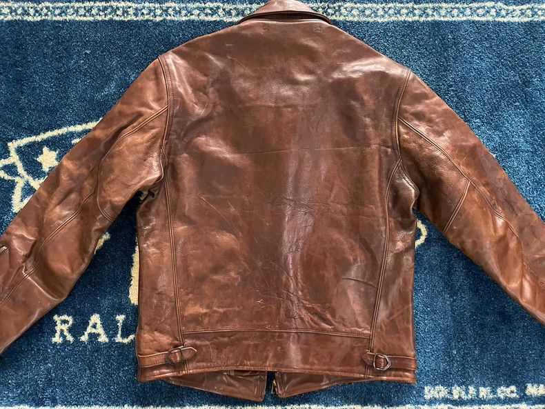 RRL Ralph Lauren RRL Ralph Lauren Fenton Leather Jacket leather jacket Size US S / EU 44-46 / 1 - 2 Thumbnail