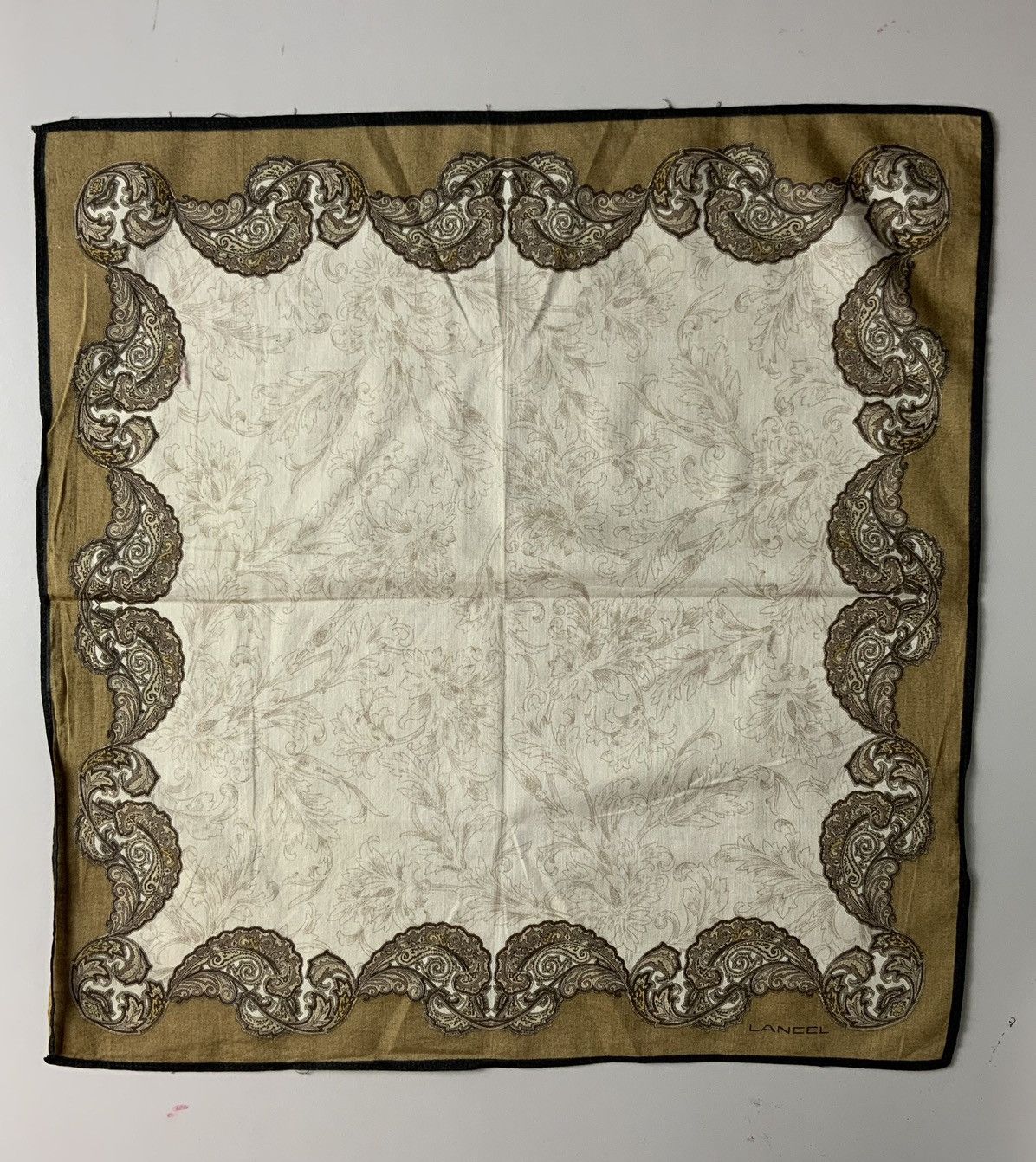 Vintage Lancel Bandana Handkerchief Size ONE SIZE - 4 Thumbnail