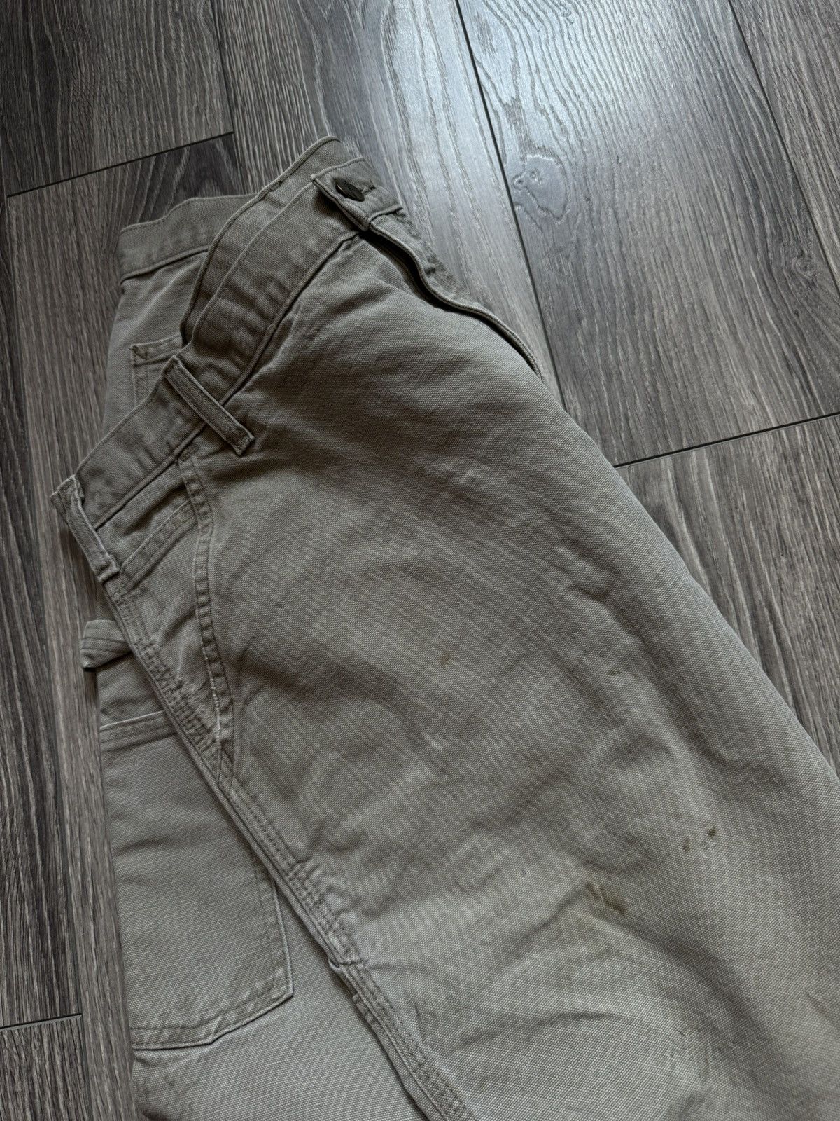 Carhartt Great Very Used Carhartt workwear single knee pants 36 Size US 36 / EU 52 - 14 Thumbnail